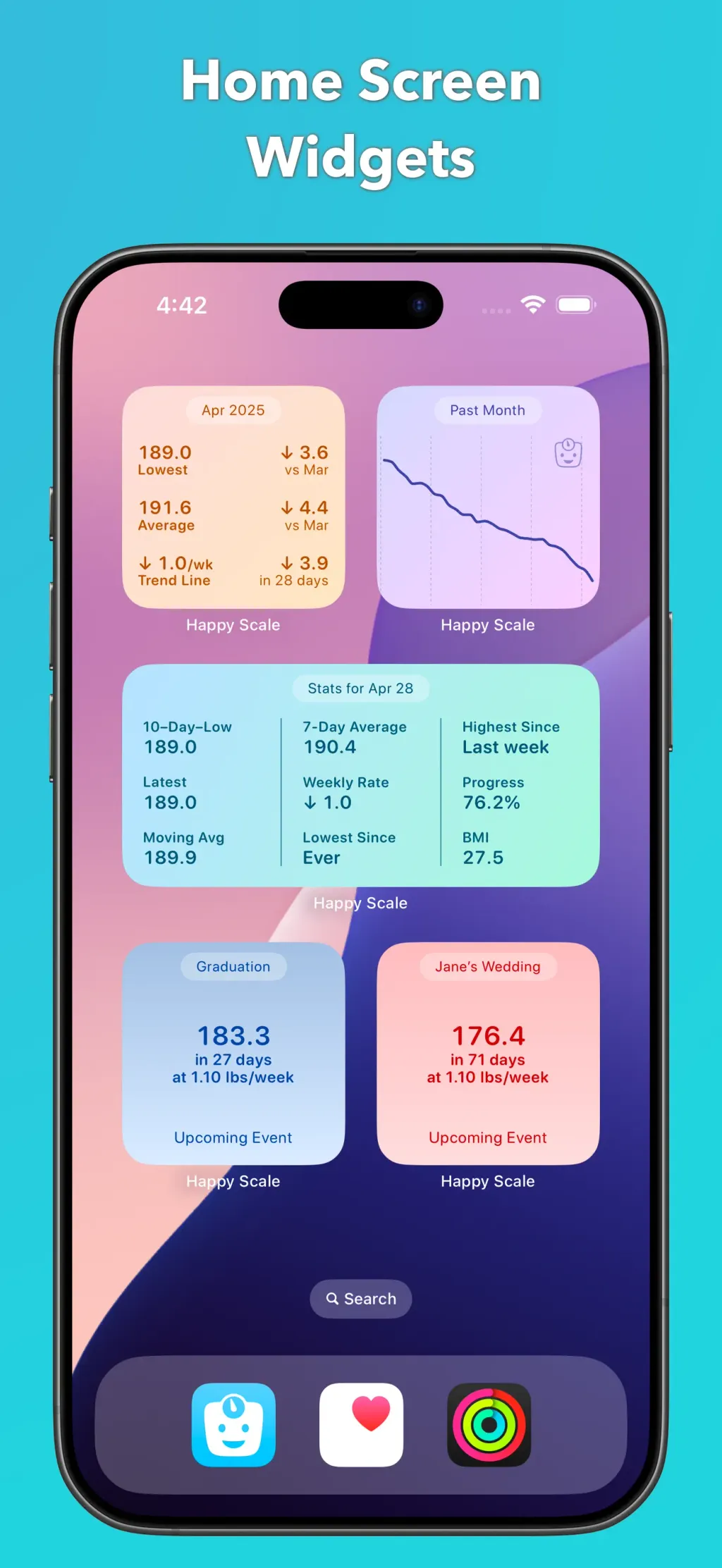 Happy Scale App Store screenshot 6