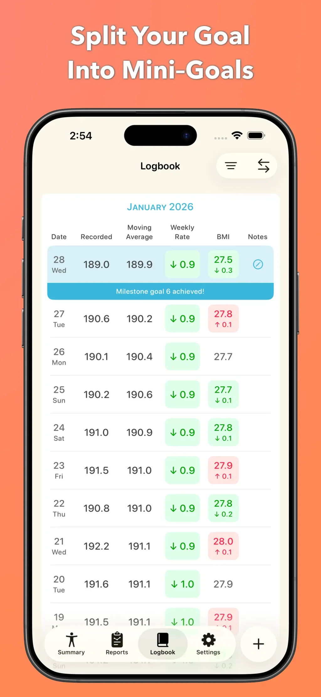 Happy Scale App Store screenshot 8