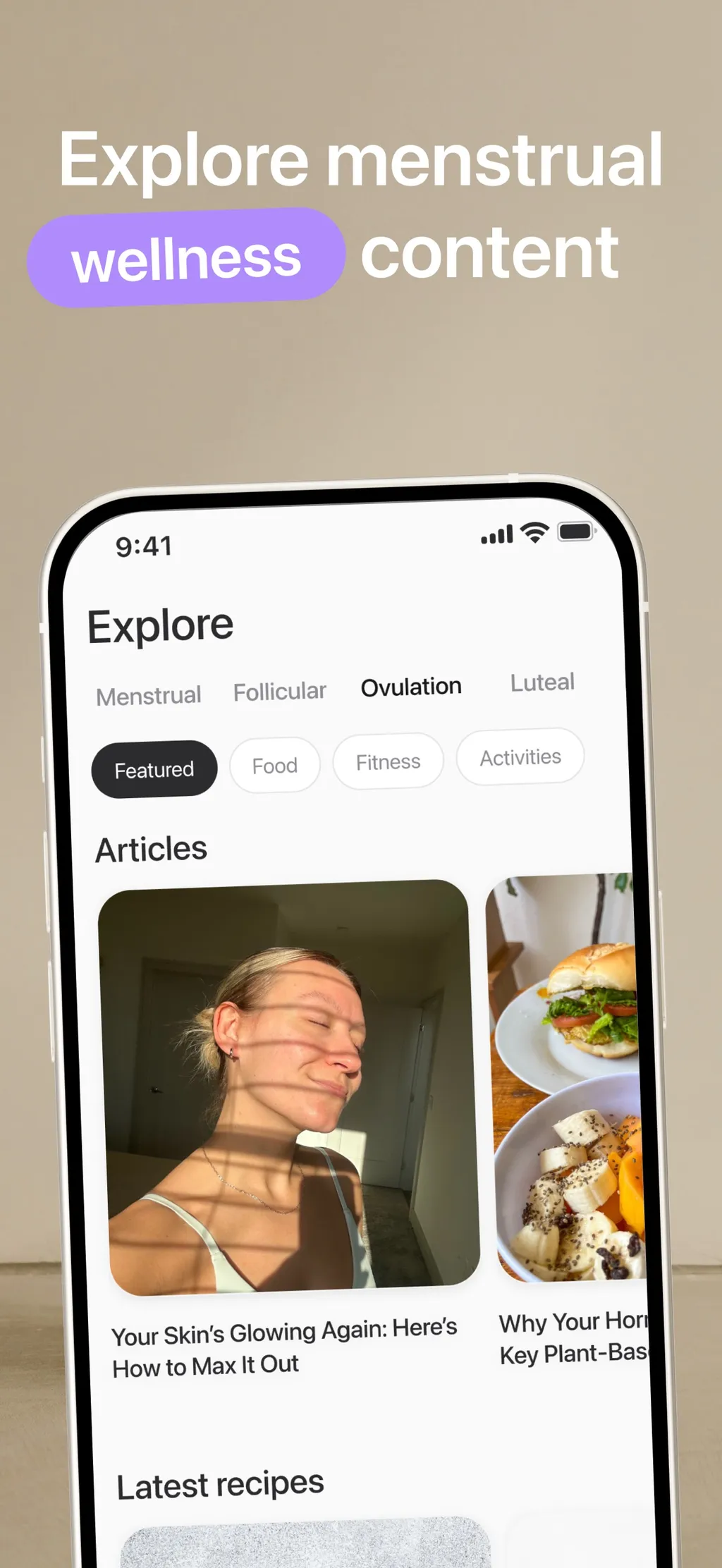 Harmony: Cycle Syncing, Period App Store screenshot 8