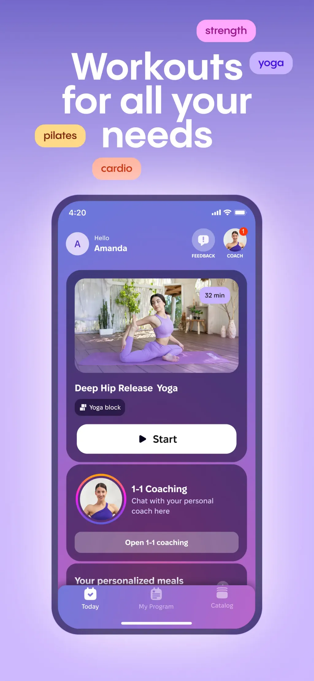 HARNA: Workout & Fitness App Store screenshot 4