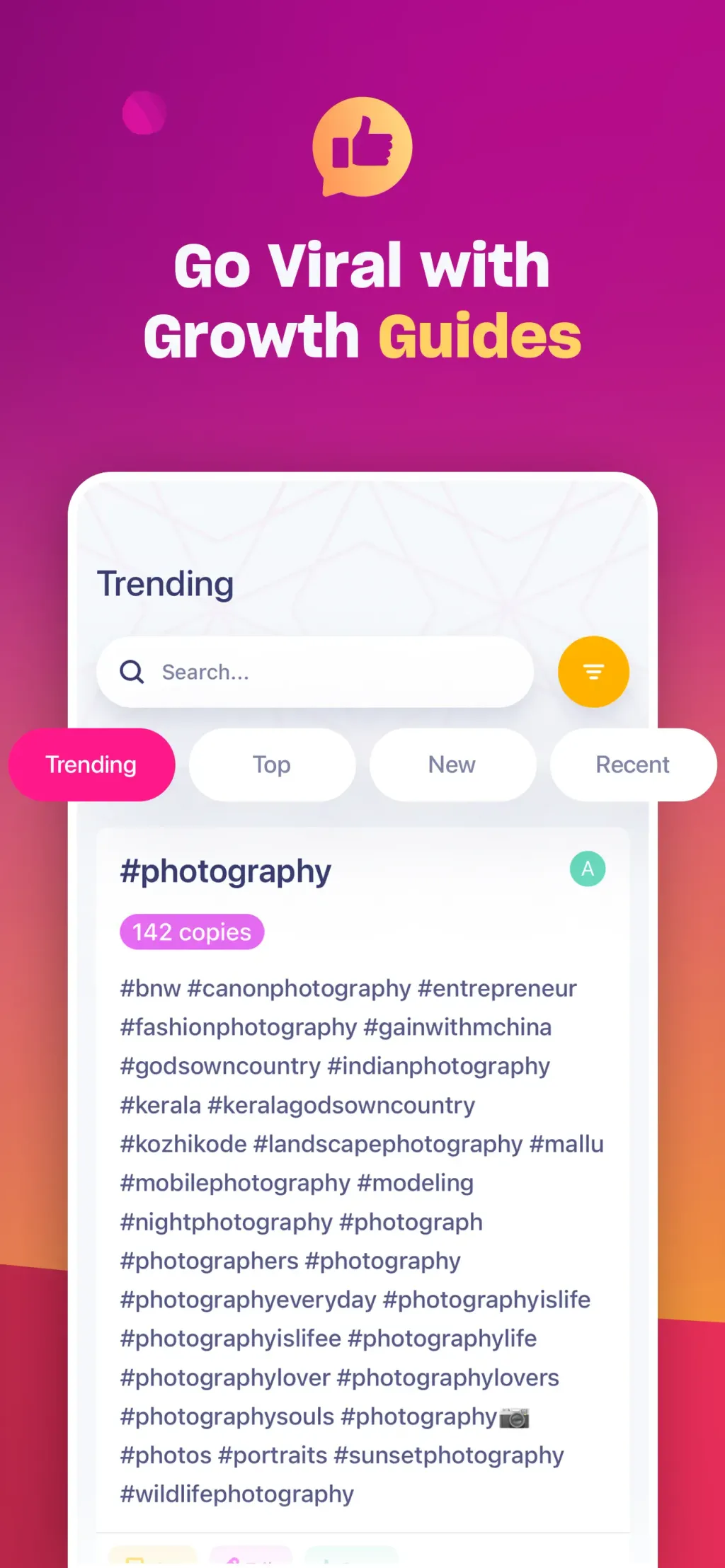 Hashtag Expert: AI Captions screenshot 1