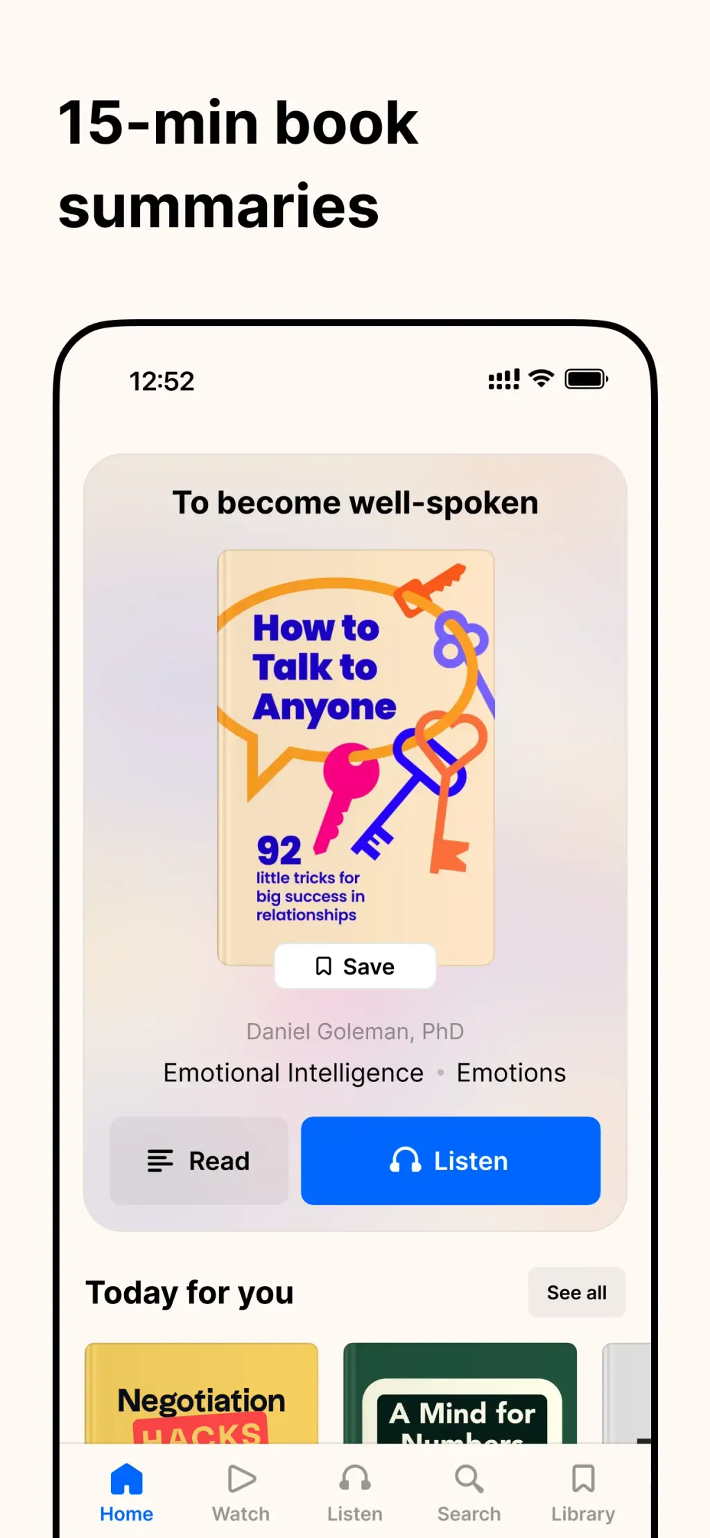 Headway - Daily Micro Learning App Store screenshot 2