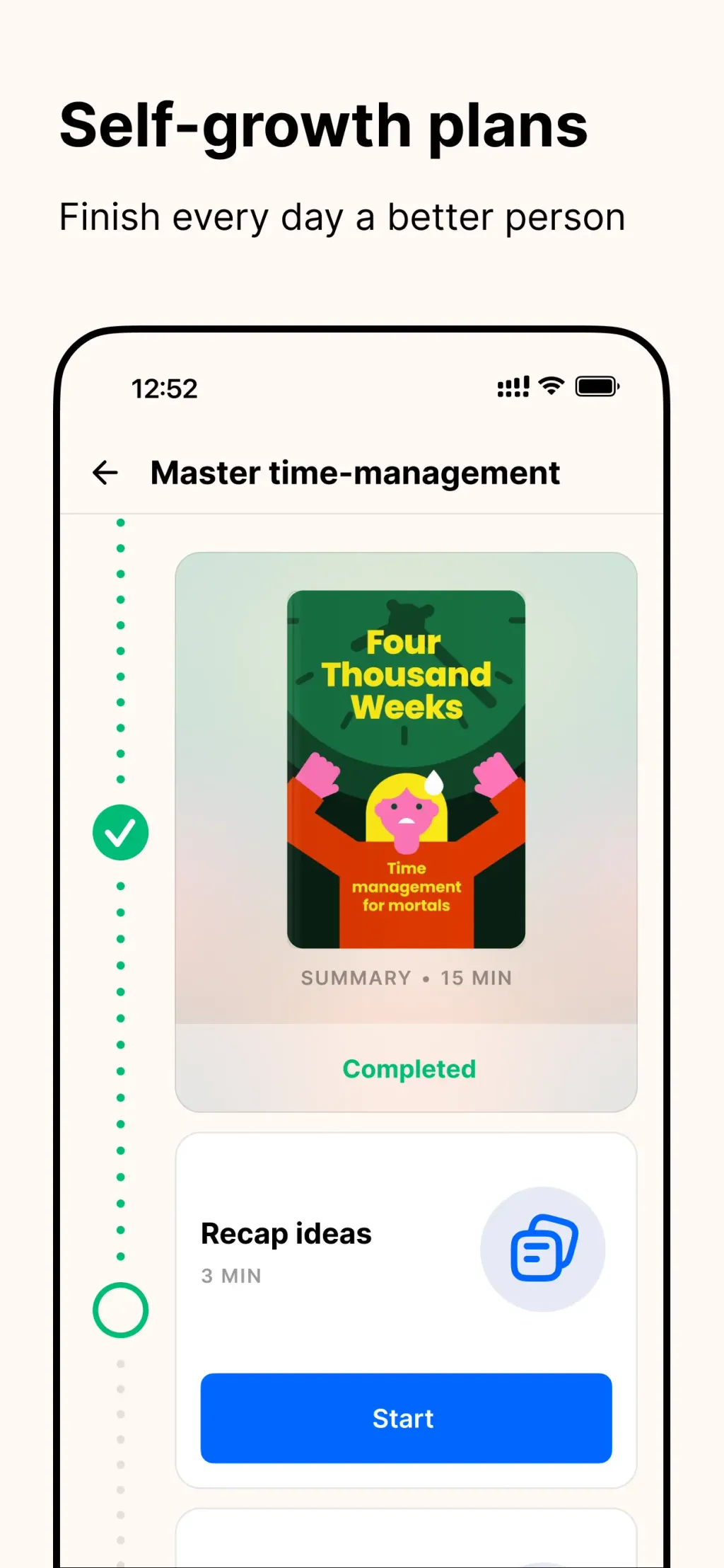 Headway - Daily Micro Learning App Store screenshot 3
