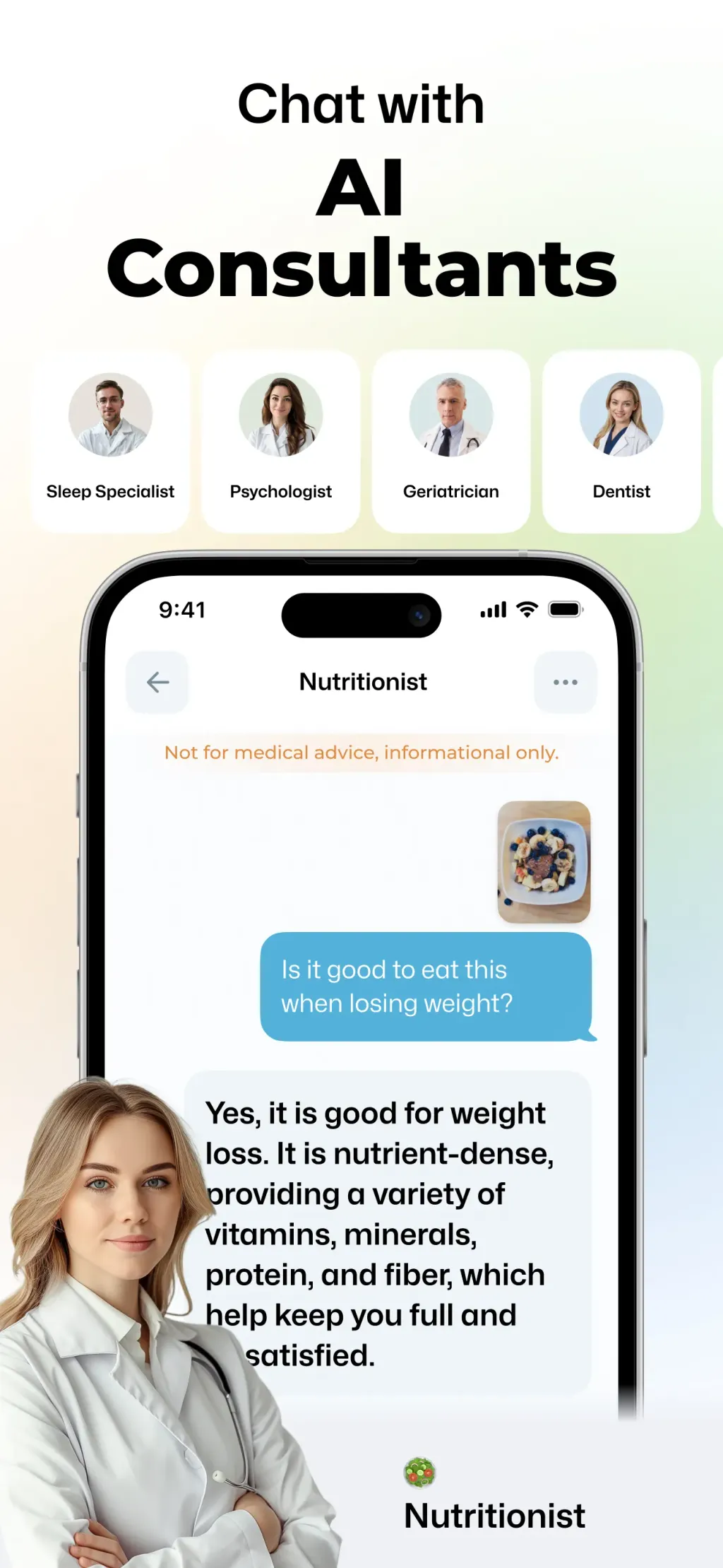 Wellance – AI Health & Balance screenshot 1