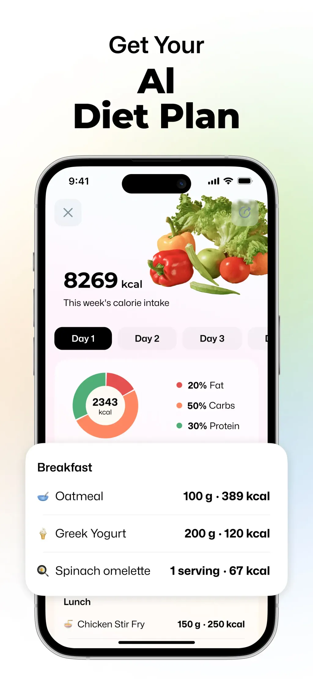 Wellance – AI Health & Balance screenshot 1
