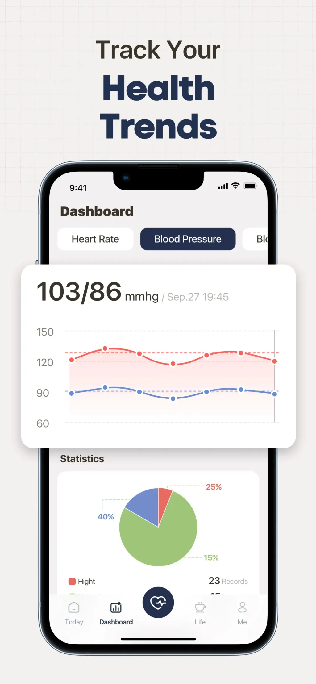Health Mate: Life&Heart Health App Store screenshot 4