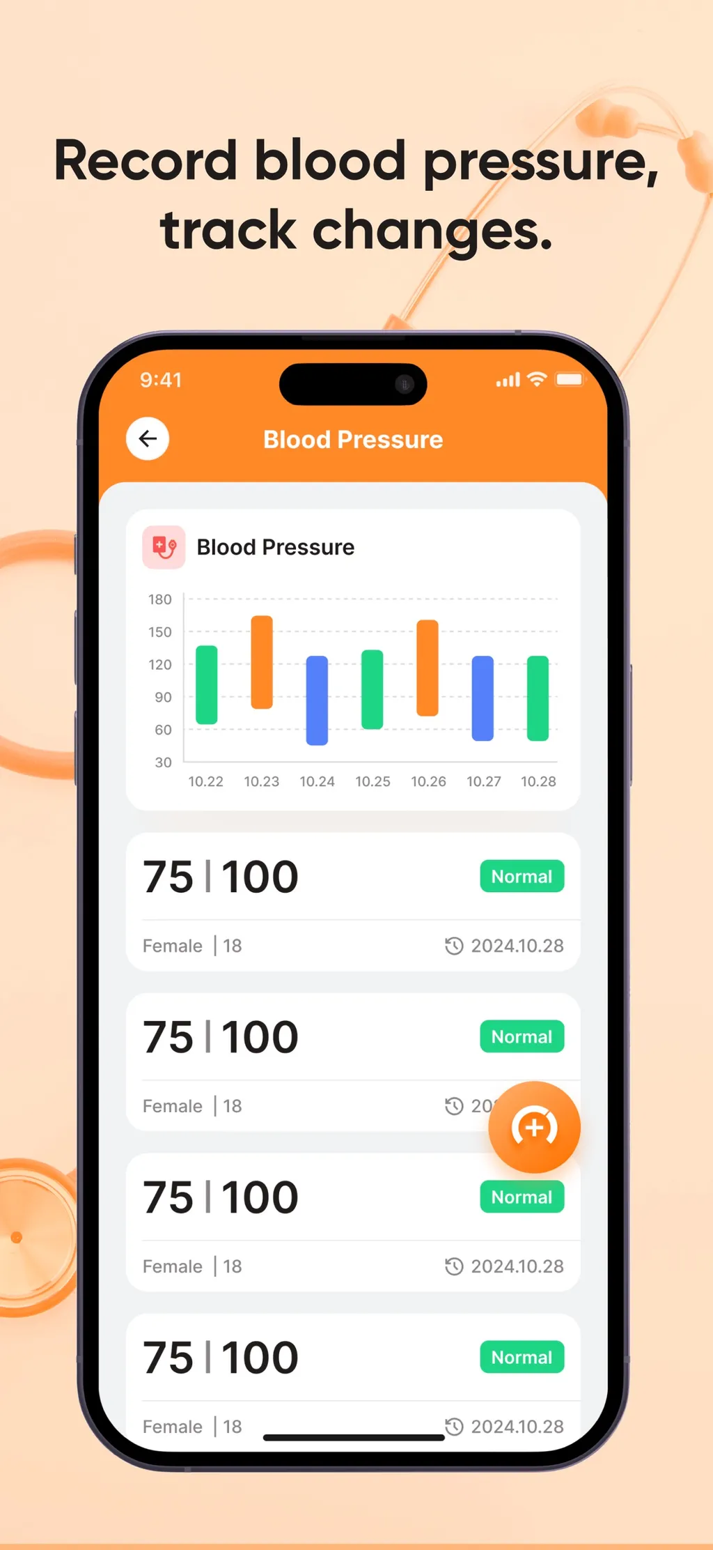 HealthGuard:Heart&Blood Sugar App Store screenshot 4
