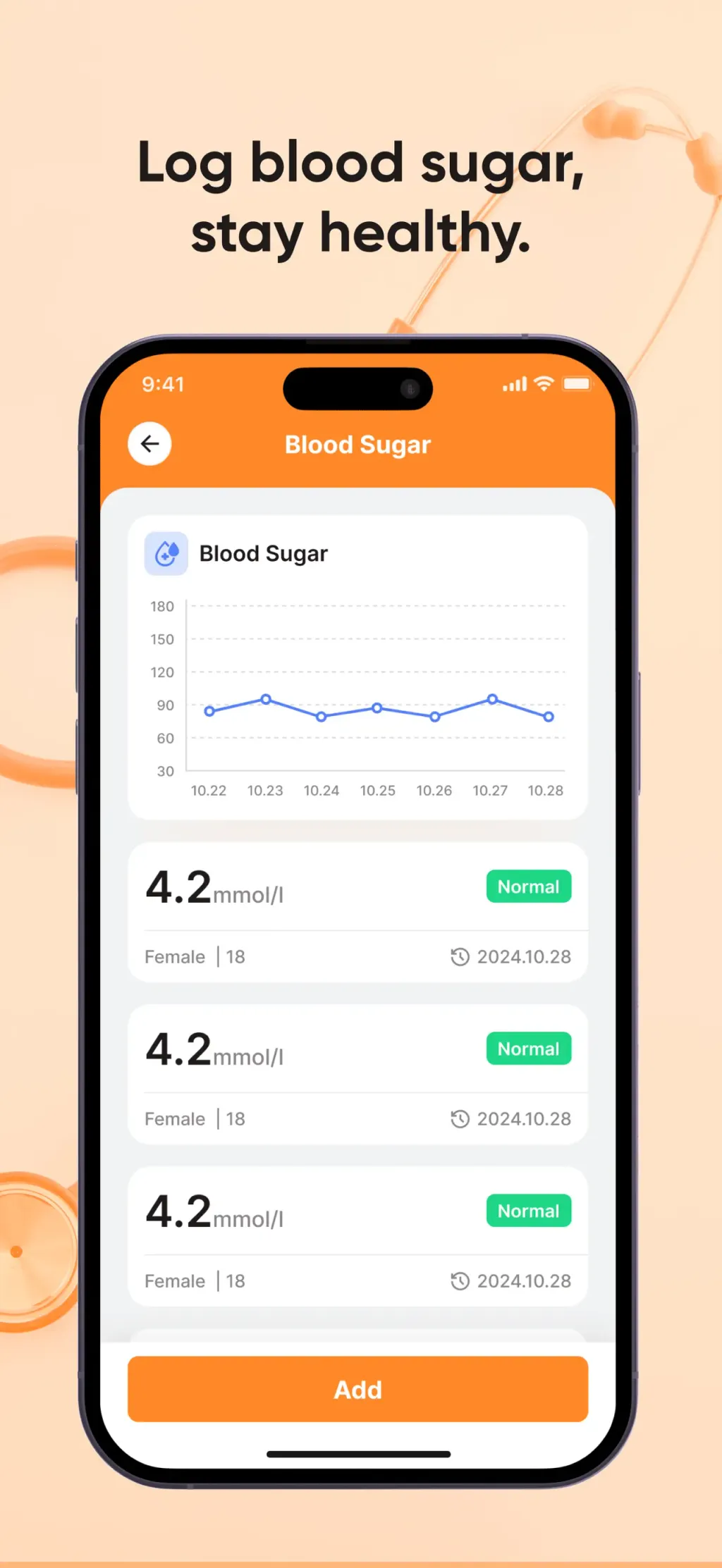 HealthGuard:Heart&Blood Sugar App Store screenshot 5