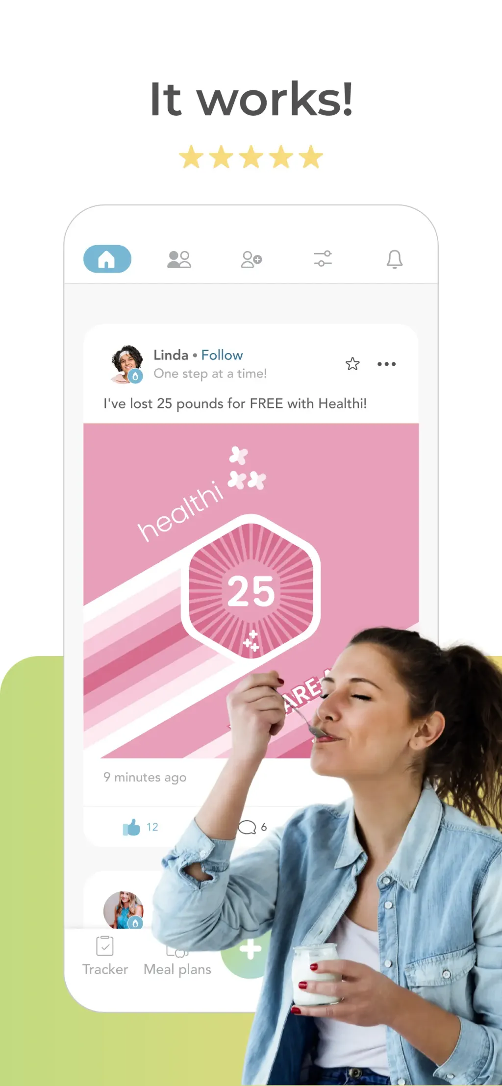 Healthi: Weight Loss, Diet App App Store screenshot 5