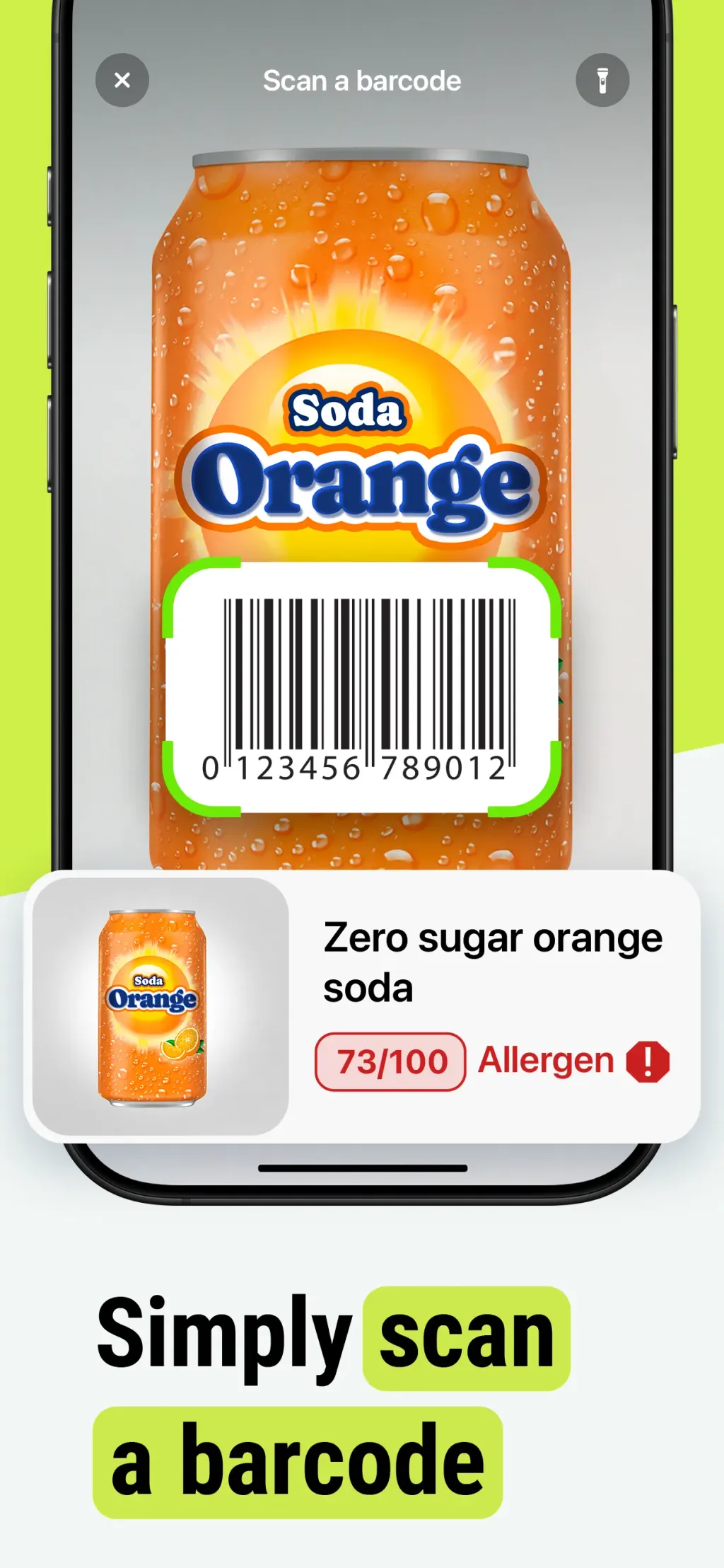 Healthy Food Scanner - OnFork App Store screenshot 3