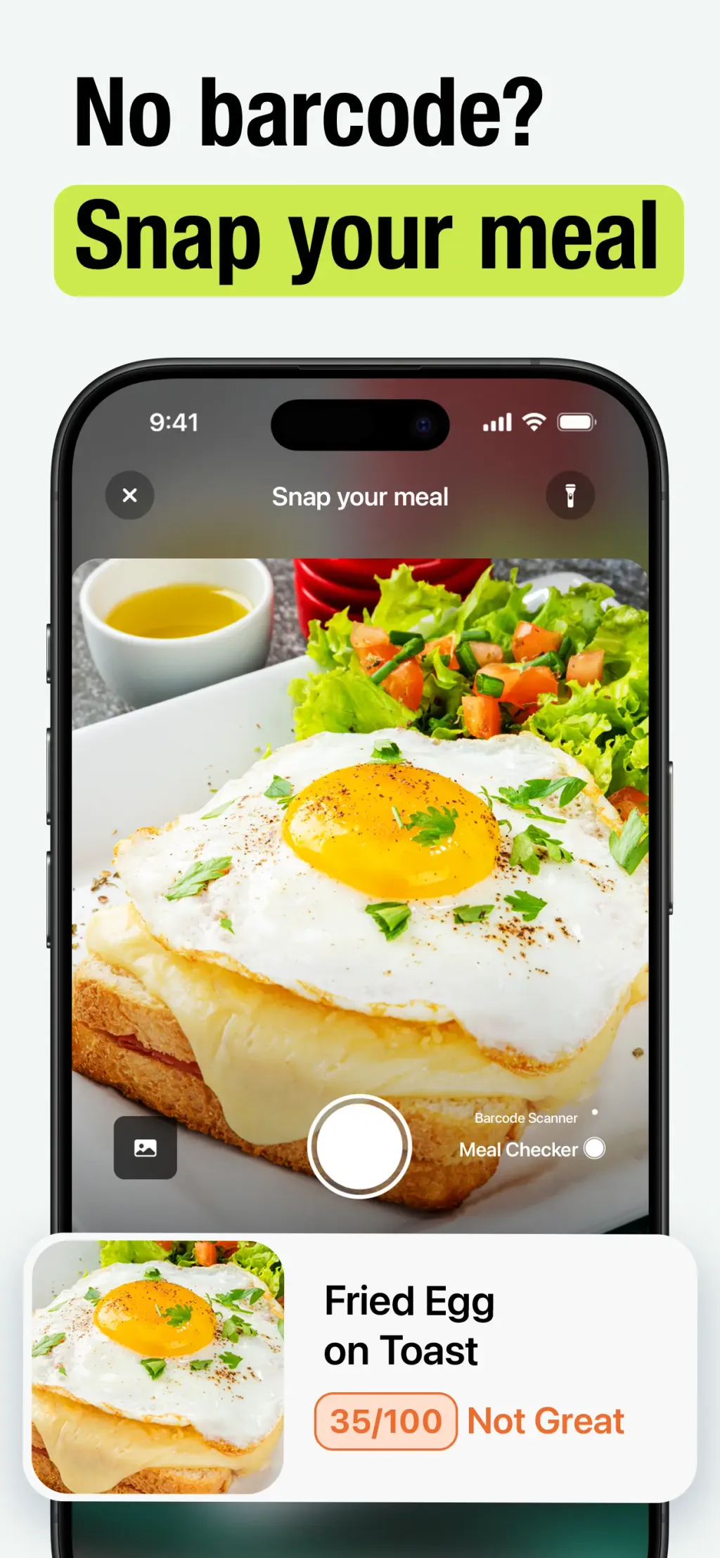 Healthy Food Scanner - OnFork screenshot 4