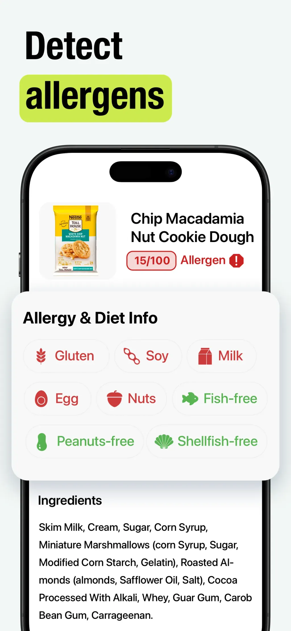 Healthy Food Scanner - OnFork screenshot 3