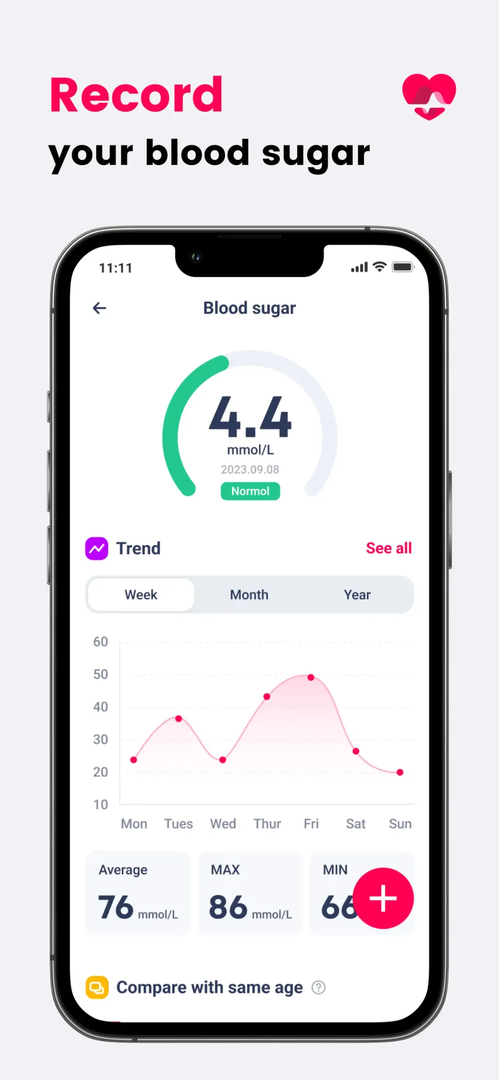 Heartly-Heart Health Recorder screenshot 2