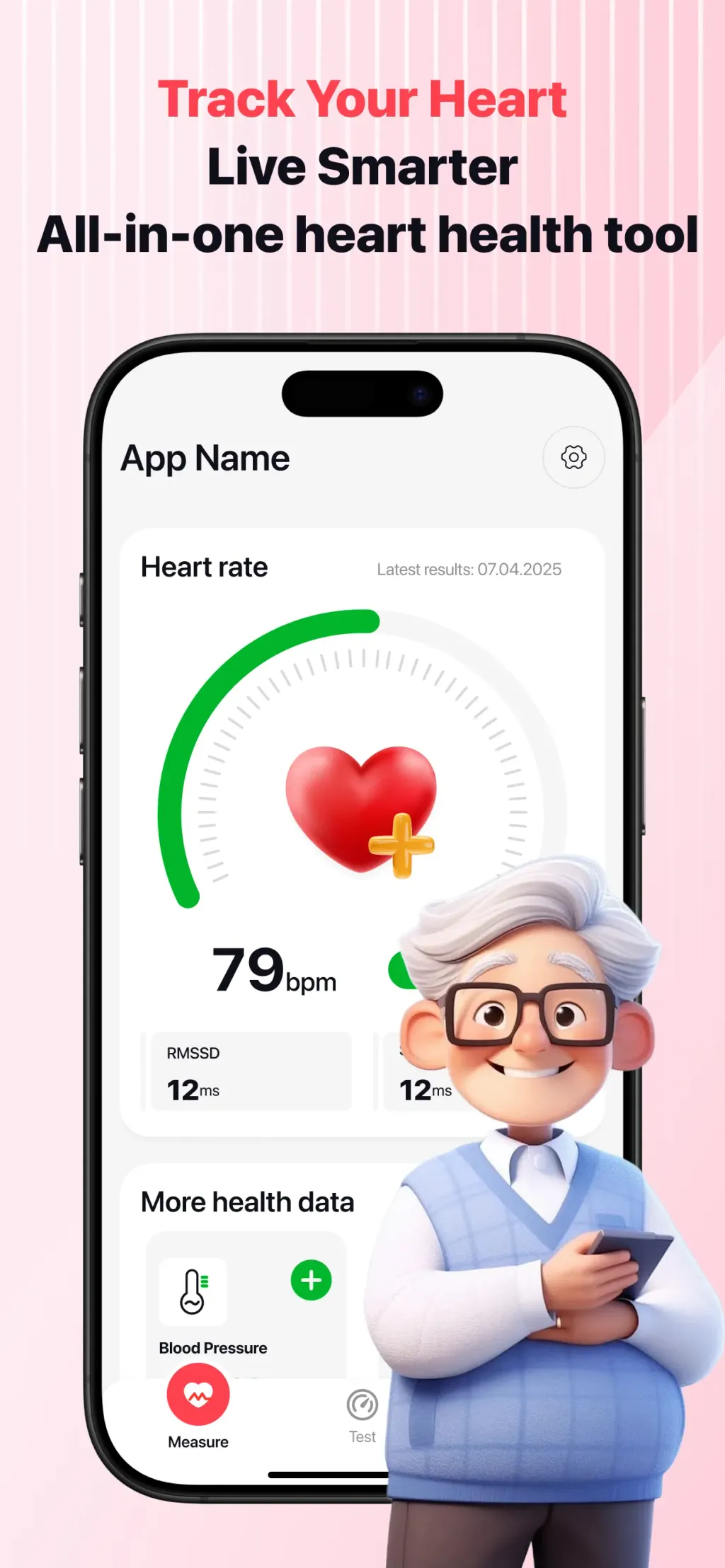 HeartSnap:Health Tracker App Store screenshot 1