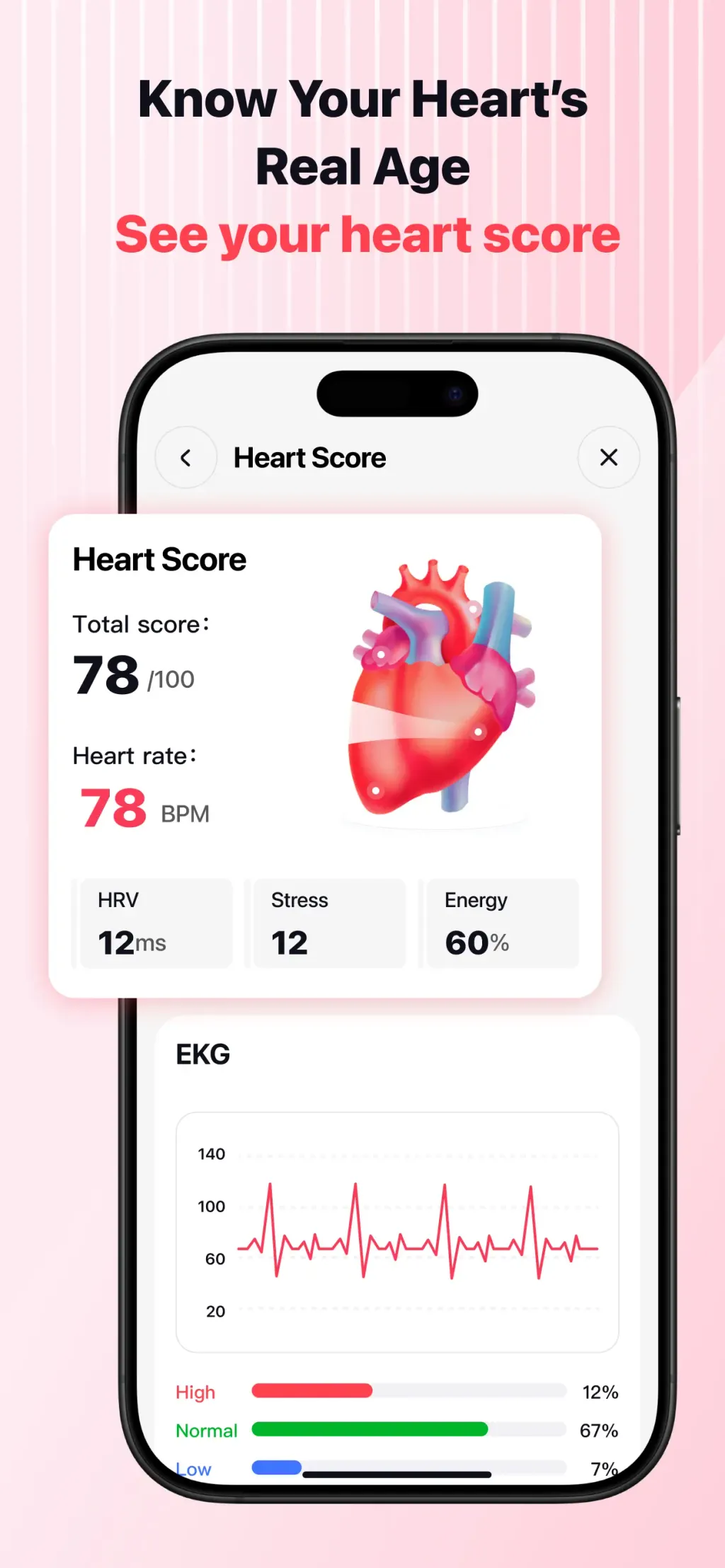 HeartSnap:Health Tracker App Store screenshot 2