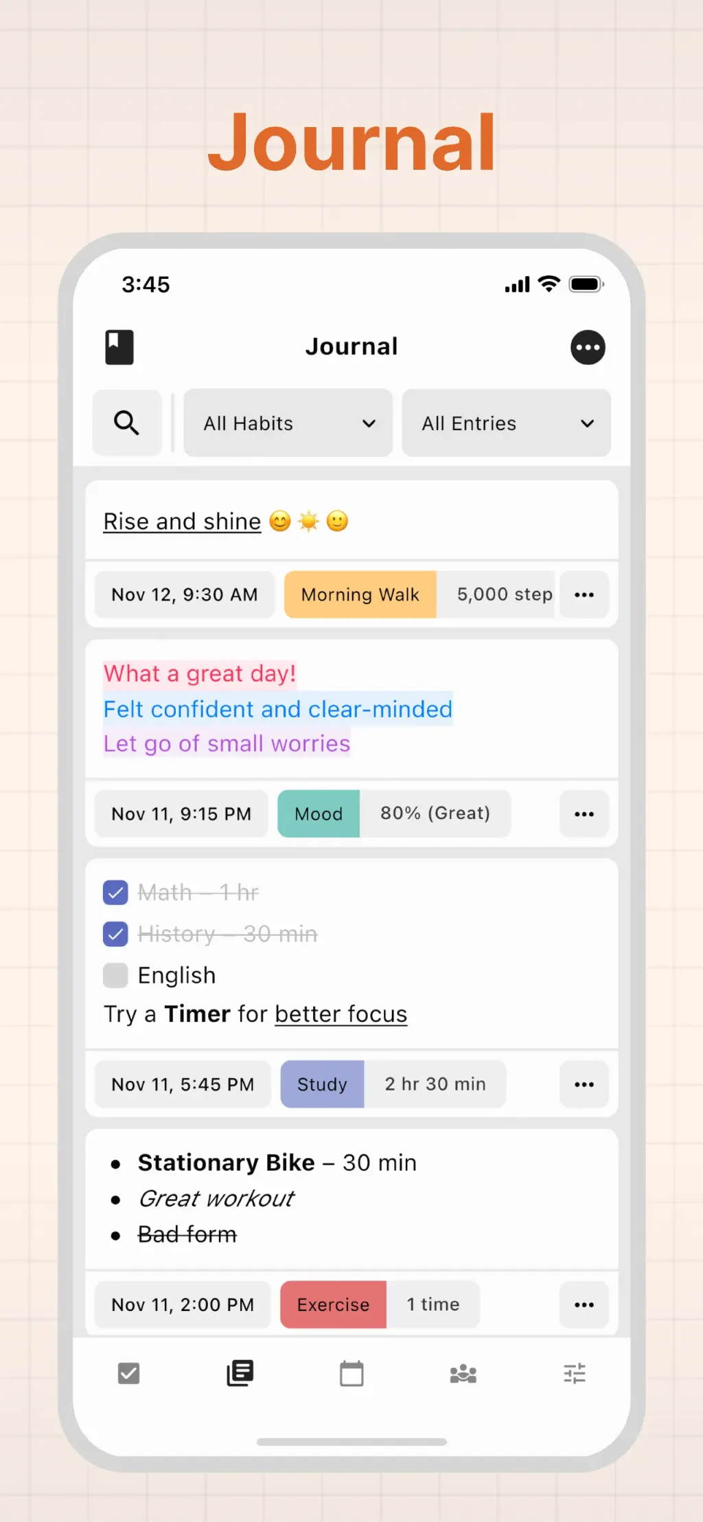 HelloHabit - Daily Planner App Store screenshot 5