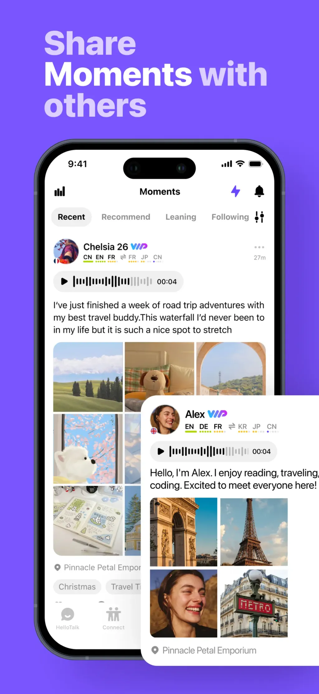 HelloTalk - Language Learning App Store screenshot 7