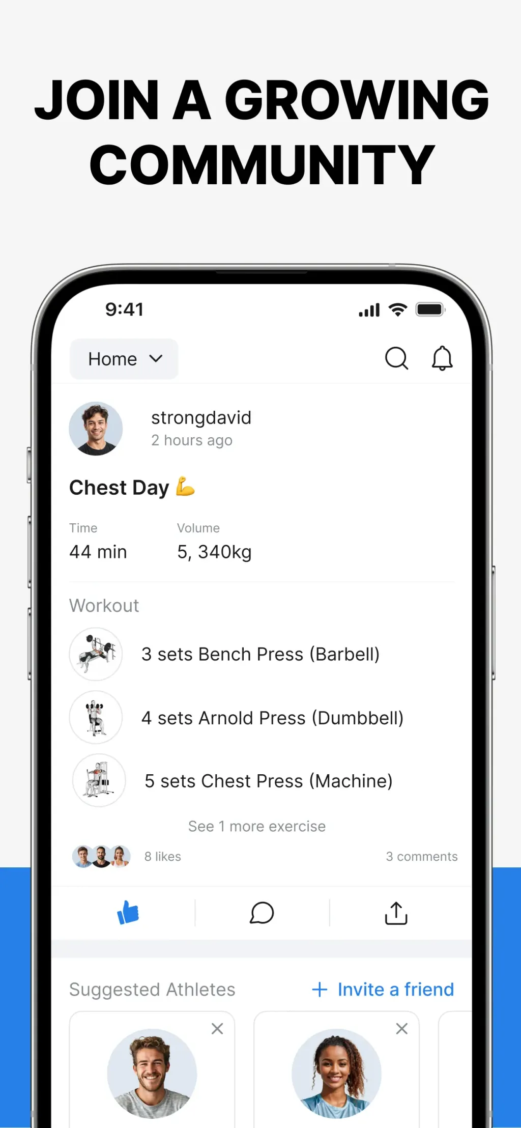Hevy - Workout Tracker Gym Log App Store screenshot 5