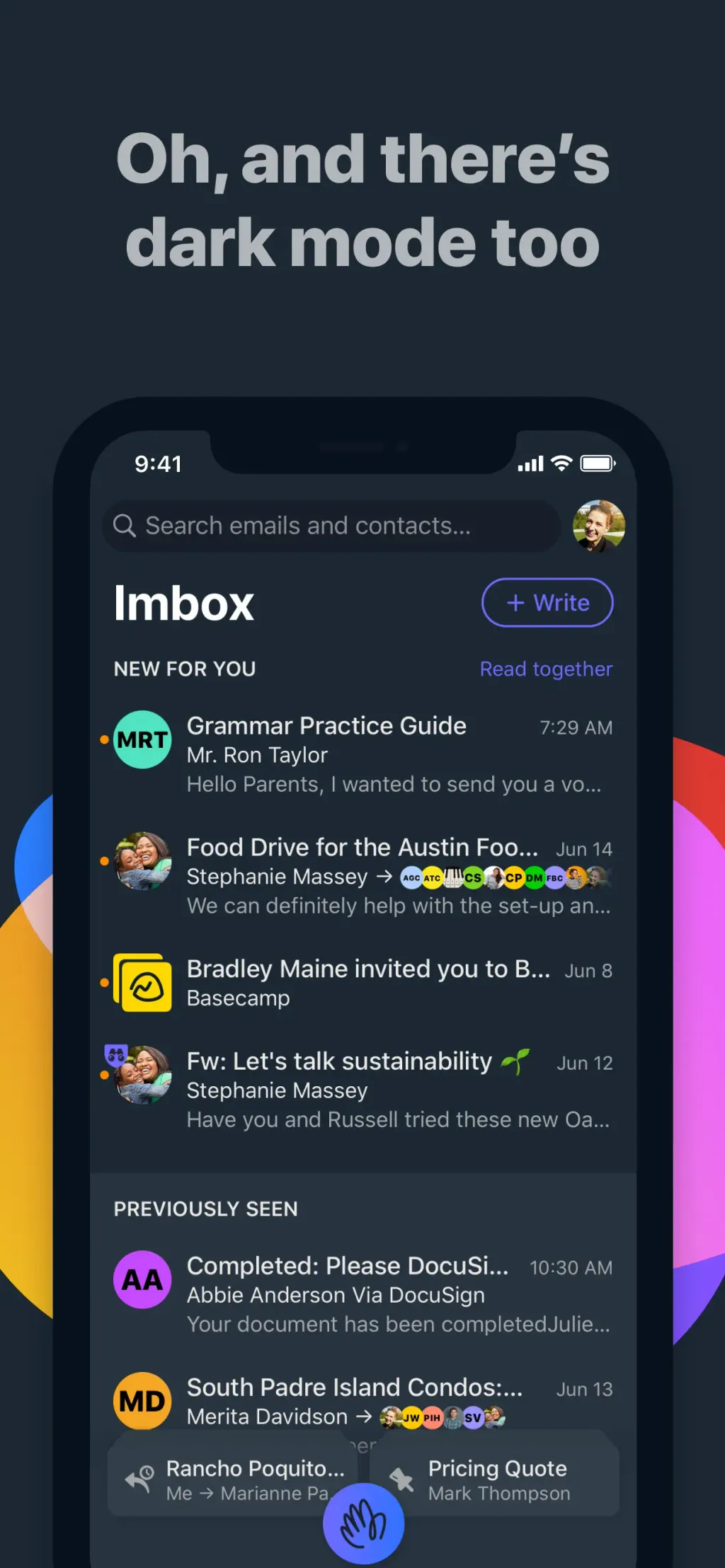 HEY Email App Store screenshot 7
