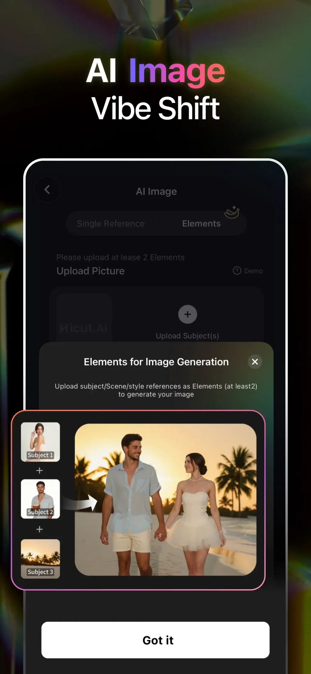 AI Video Generator-HiCut App Store screenshot 4