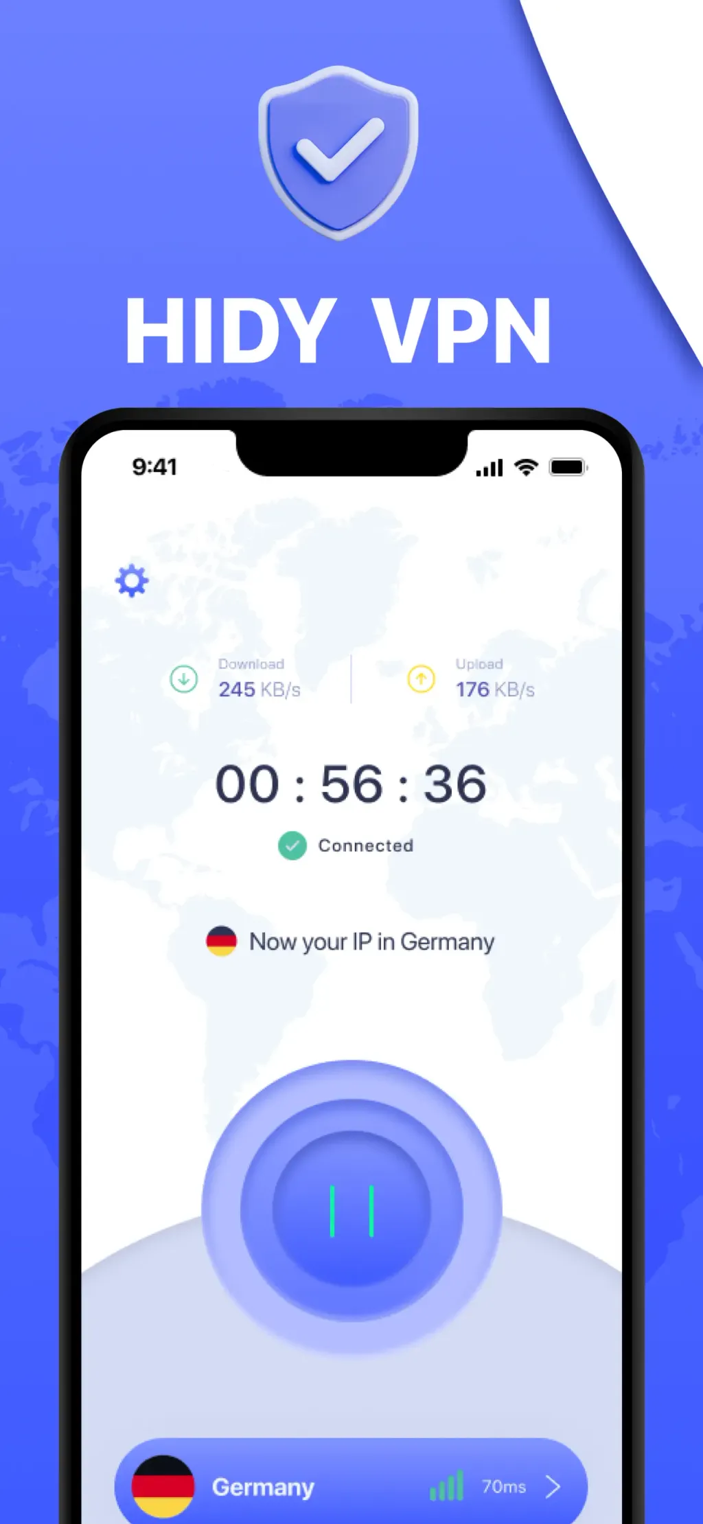 Hidy VPN: Fast Proxy App Store screenshot 1