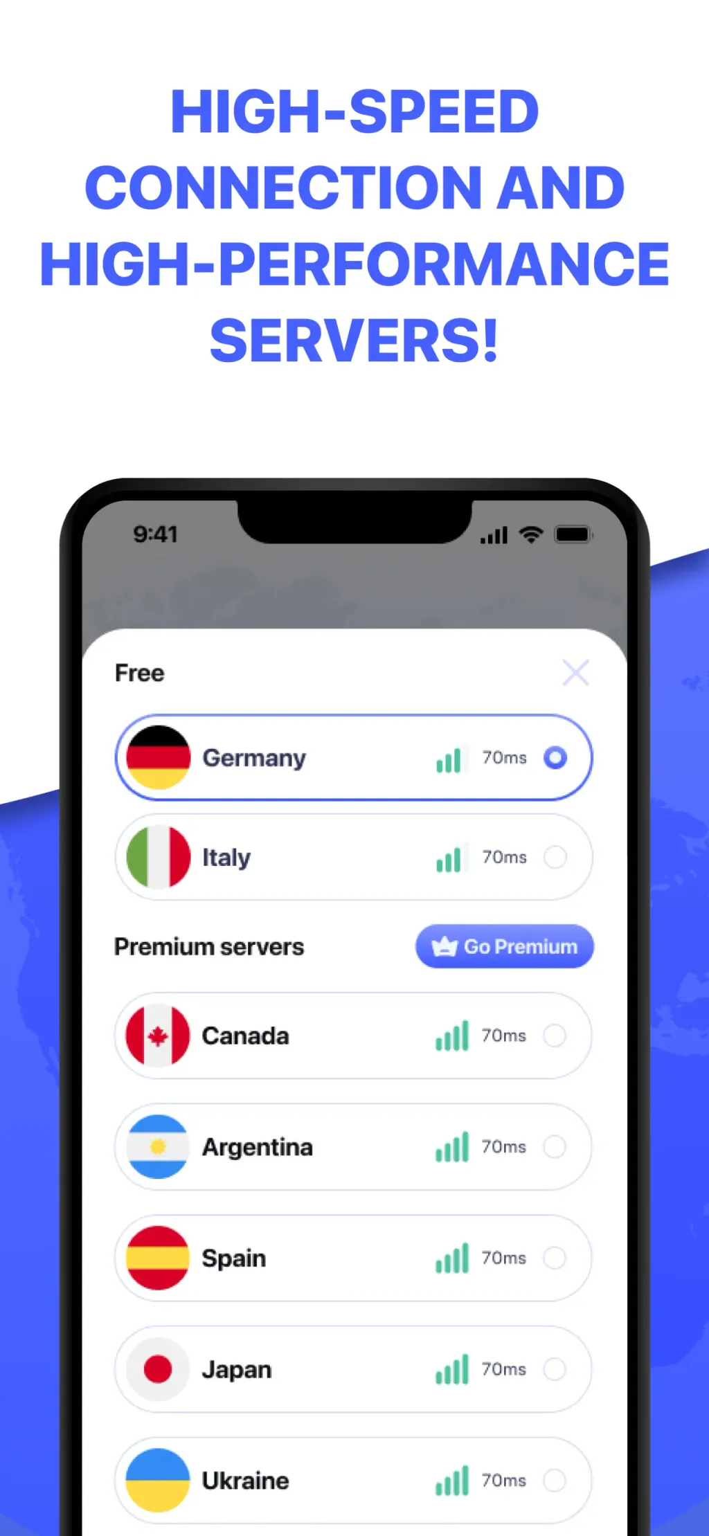 Hidy VPN: Fast Proxy screenshot 3
