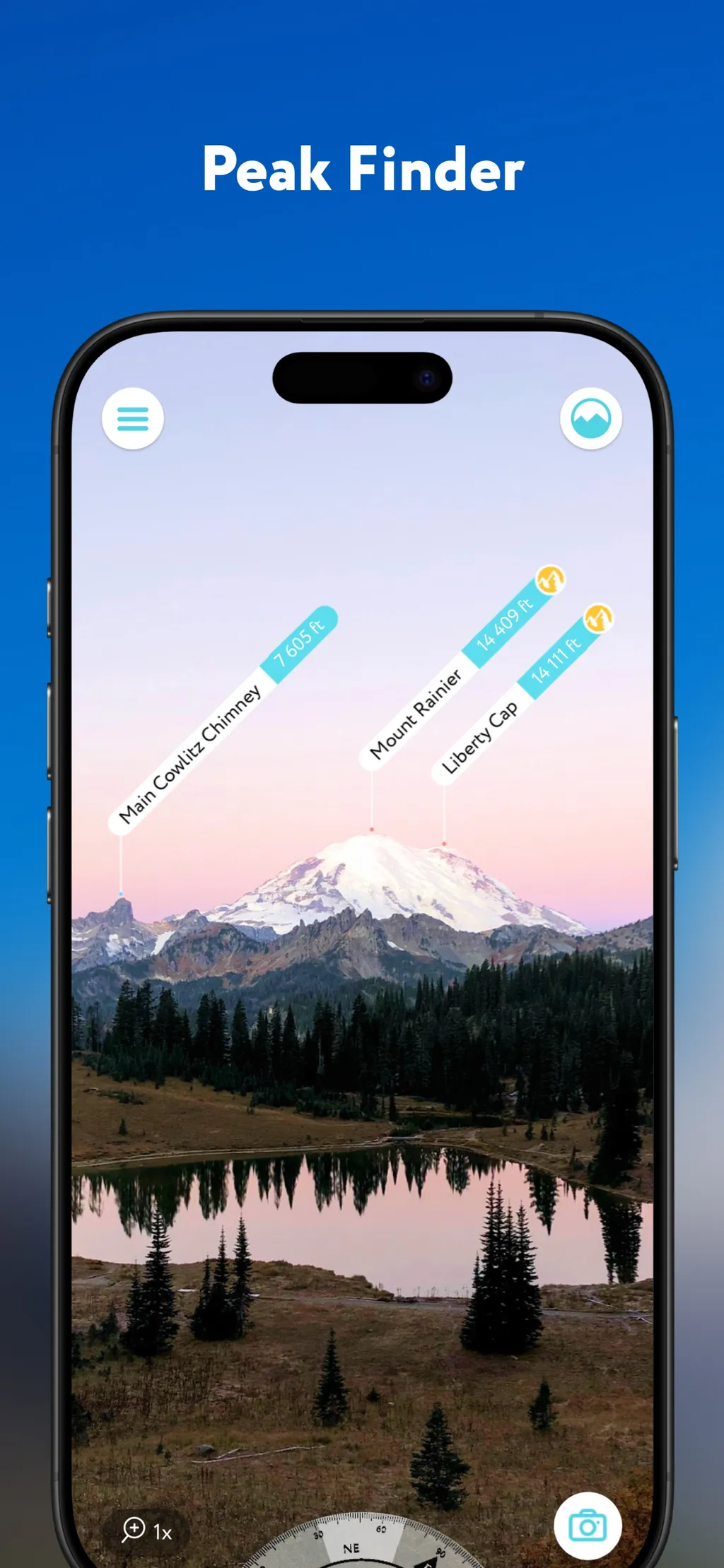 Hiking and Skiing - PeakVisor screenshot 2
