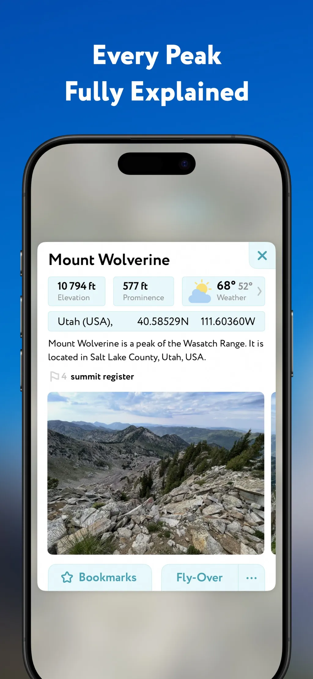 Hiking and Skiing - PeakVisor screenshot 4