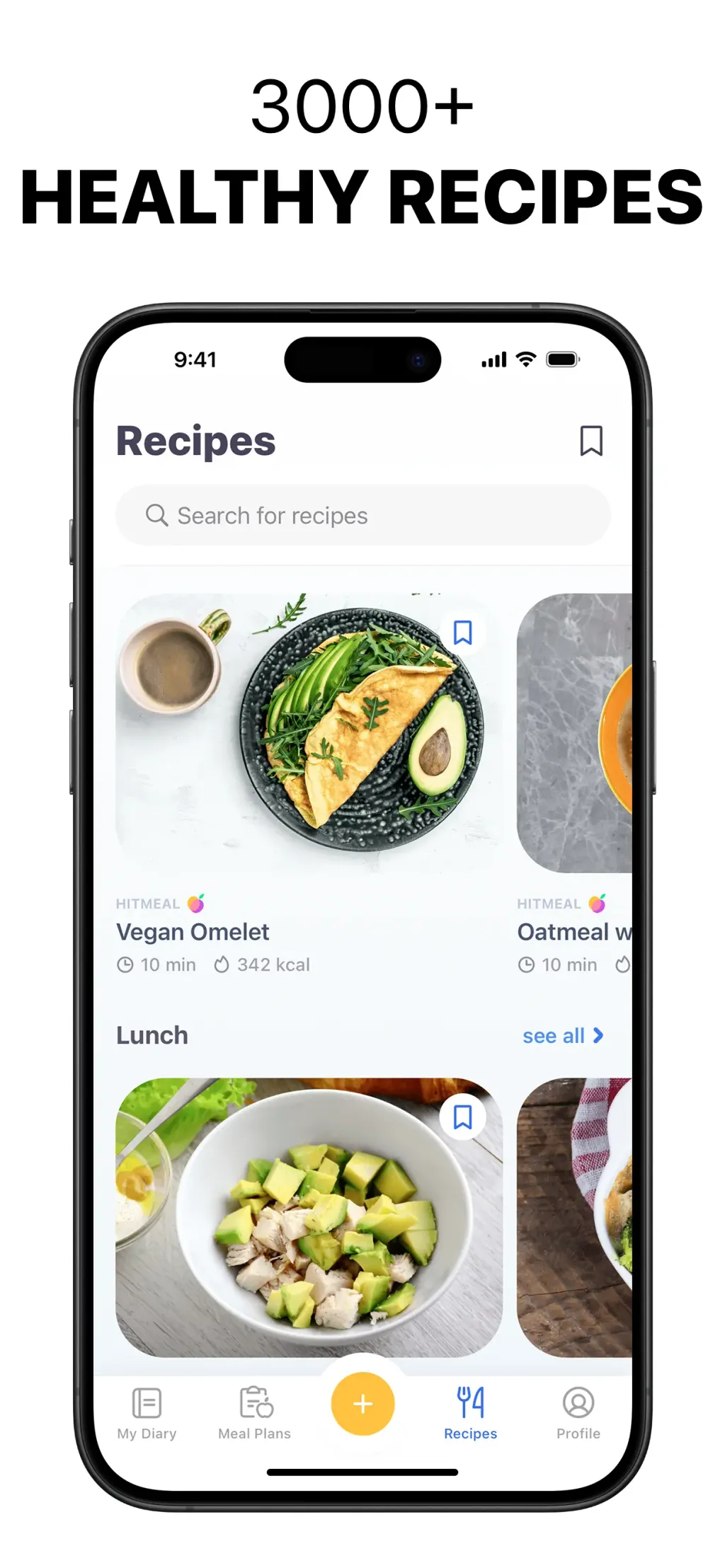 HitMeal Calorie & Food Tracker App Store screenshot 7