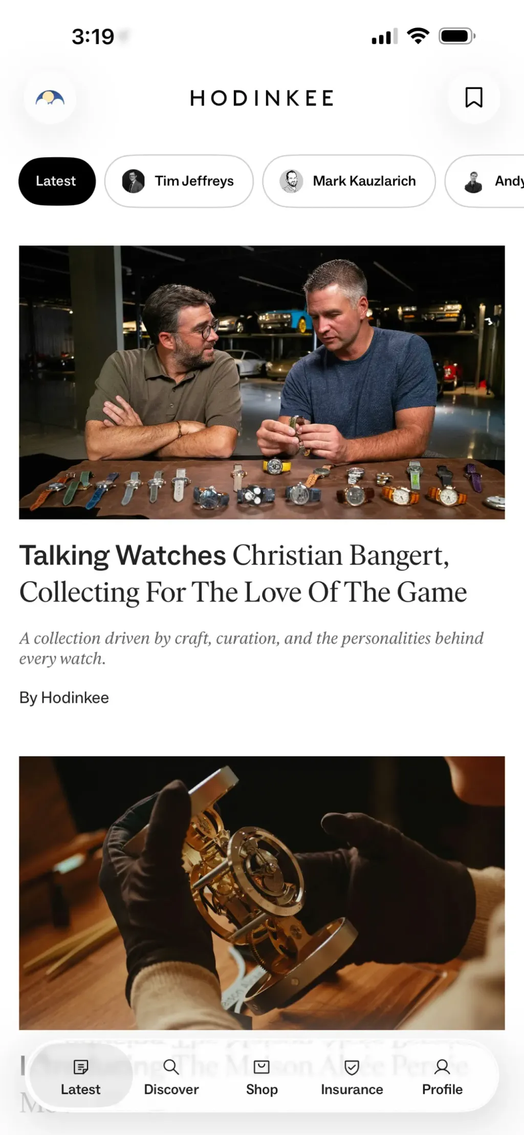 Hodinkee: All Things Watches App Store screenshot 1