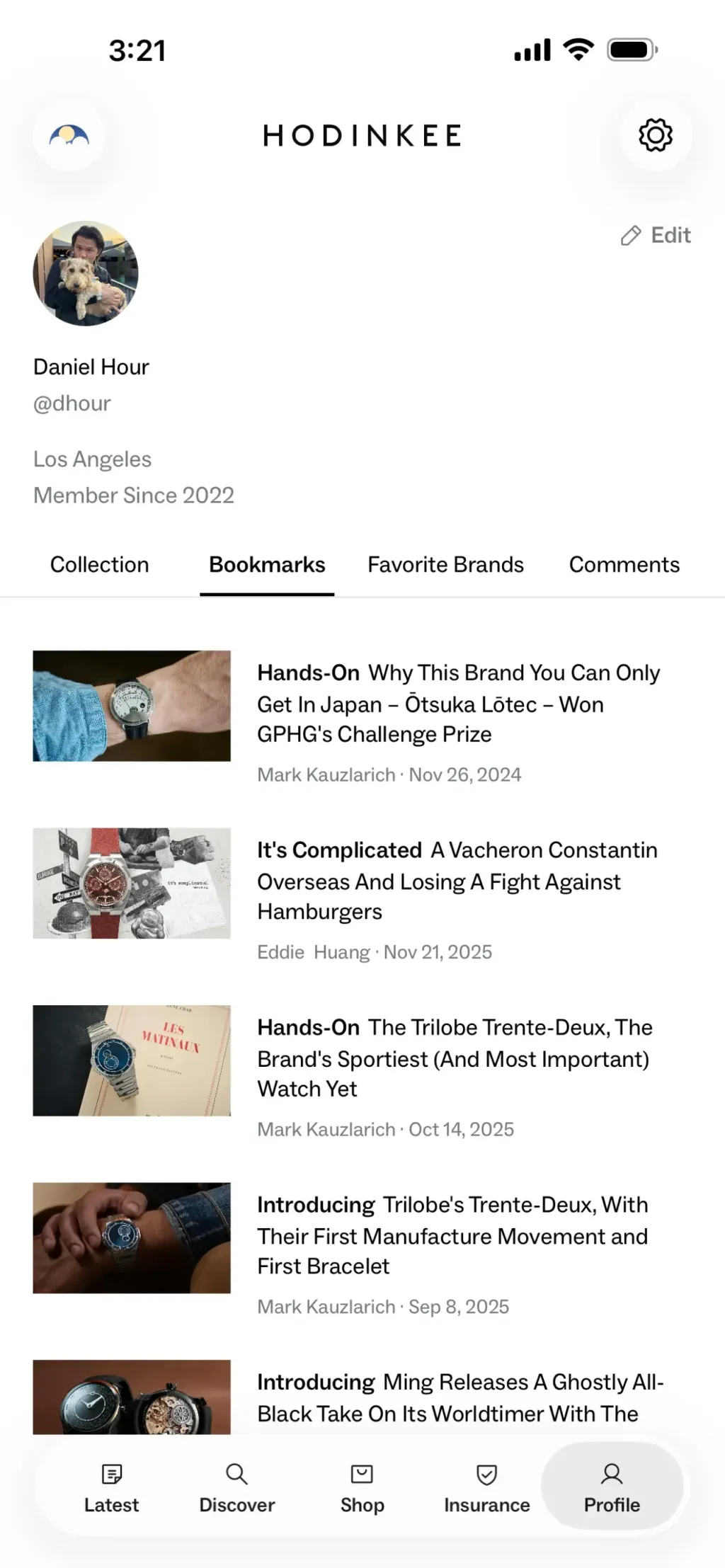 Hodinkee: All Things Watches App Store screenshot 6