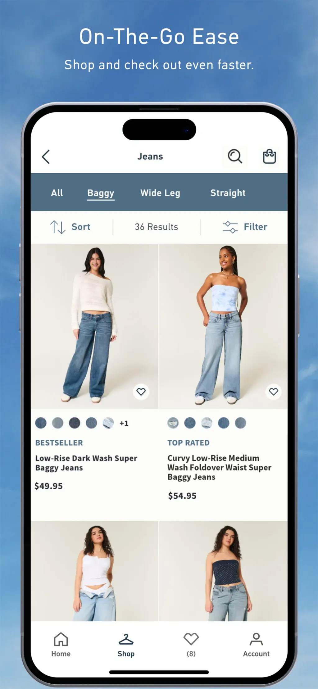Hollister Co. App Store screenshot 5