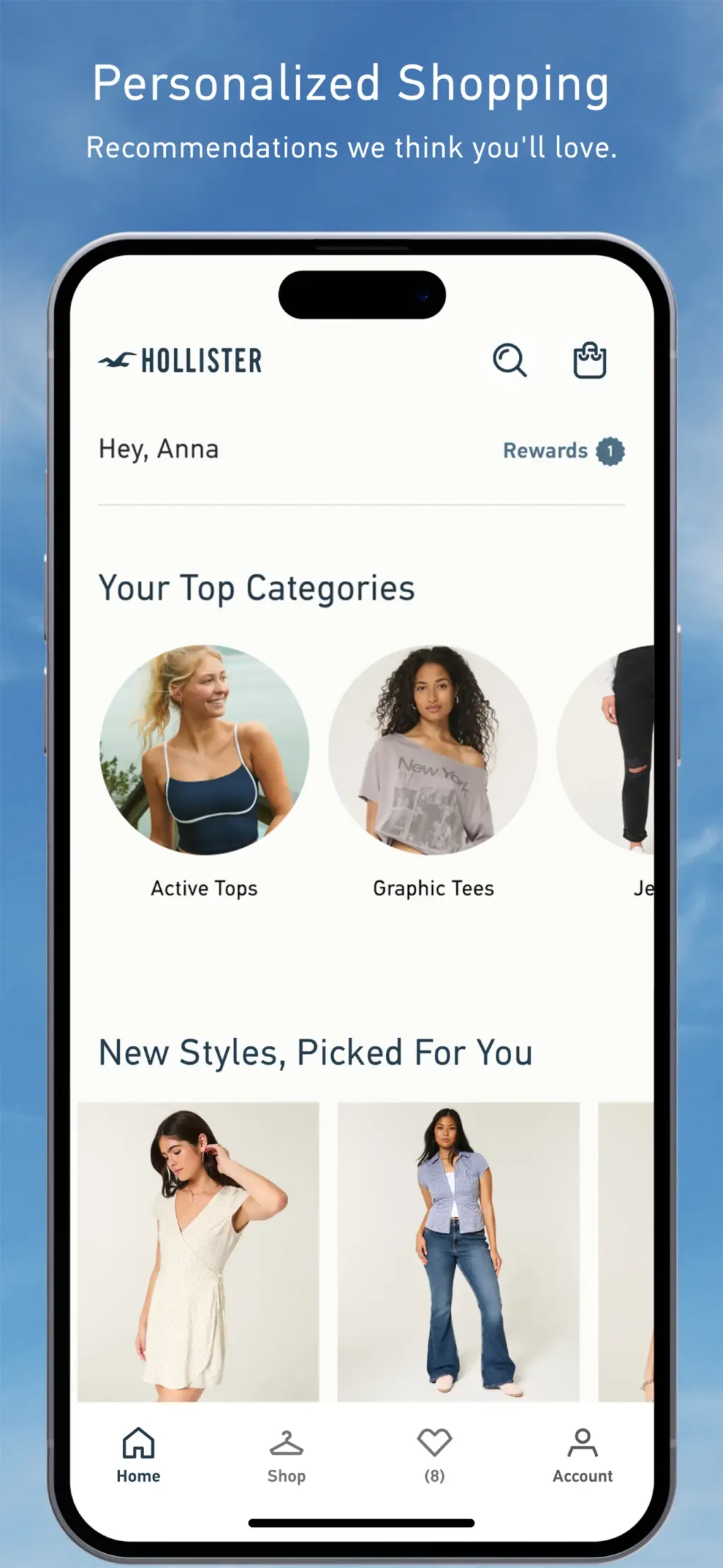Hollister Co. App Store screenshot 6