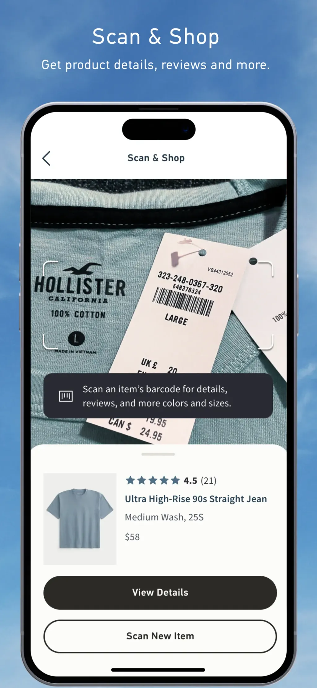 Hollister Co. App Store screenshot 8