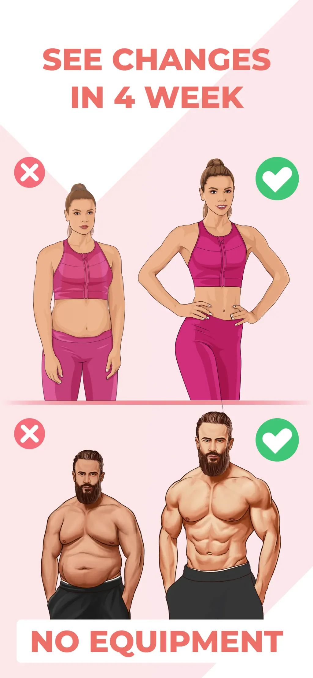 Home Fitness for Weight Loss App Store screenshot 2