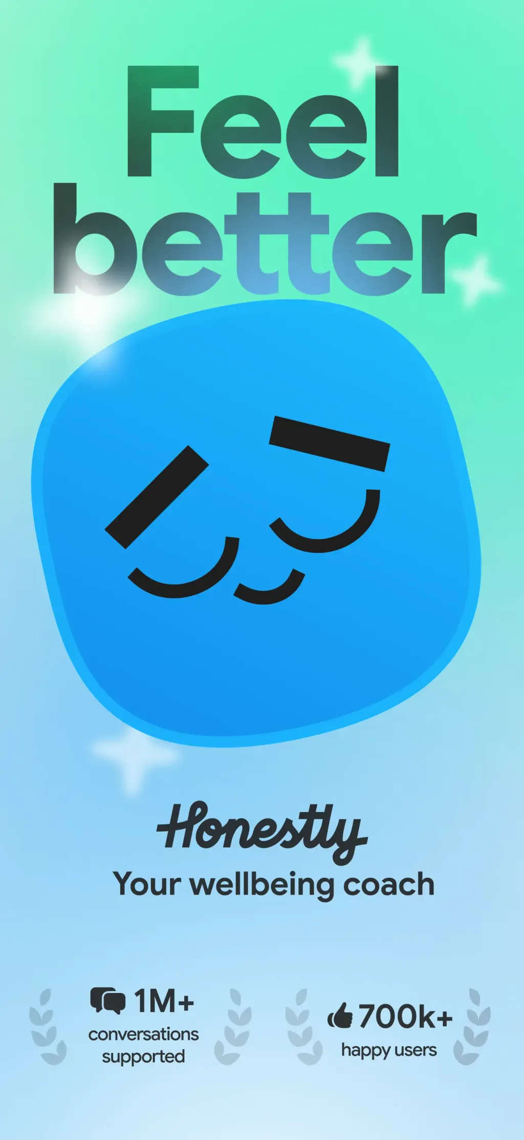 Honestly: Wellbeing Coaching App Store screenshot 1