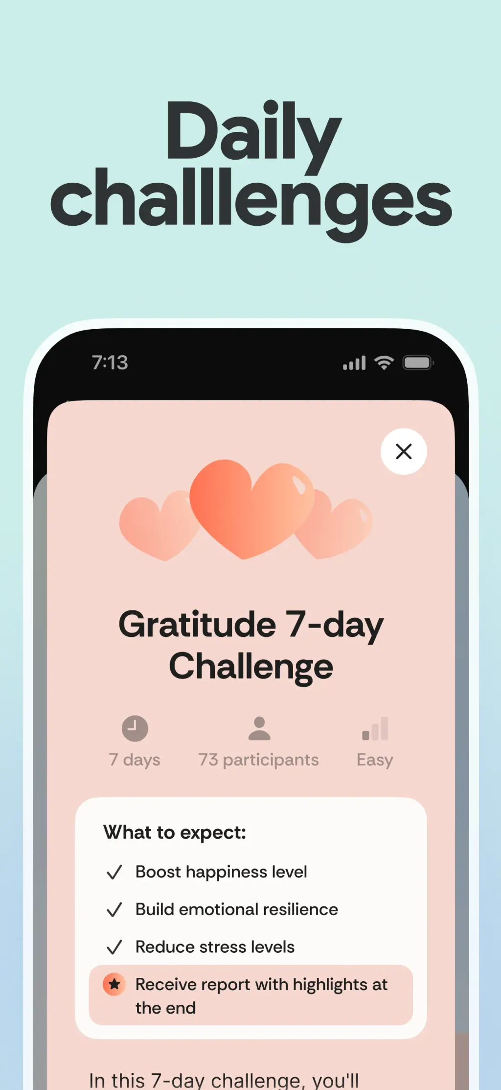Honestly: Wellbeing Coaching App Store screenshot 3