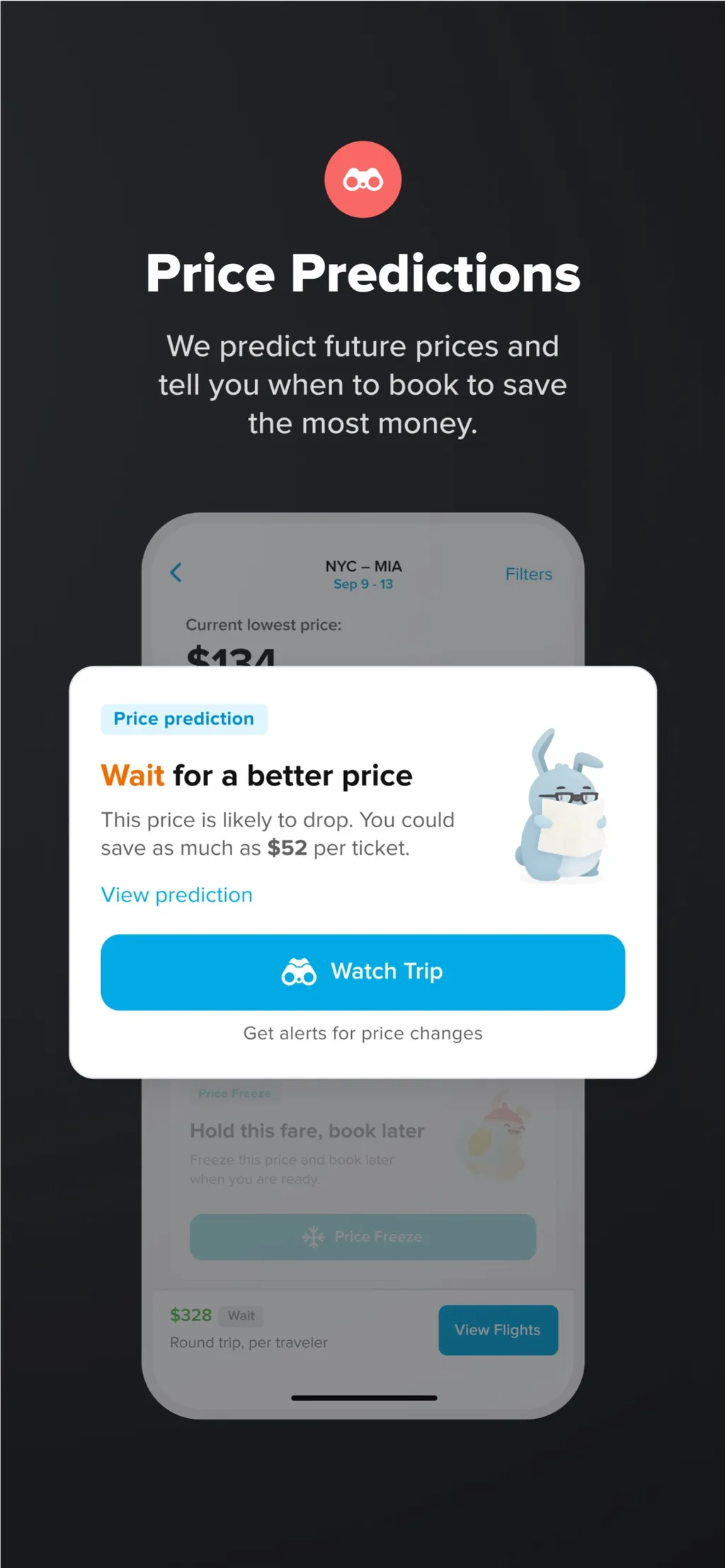 Hopper: Flights, Hotels & Cars App Store screenshot 3