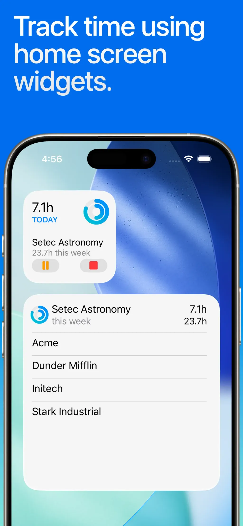 Hours Tracker: Time Tracking App Store screenshot 7