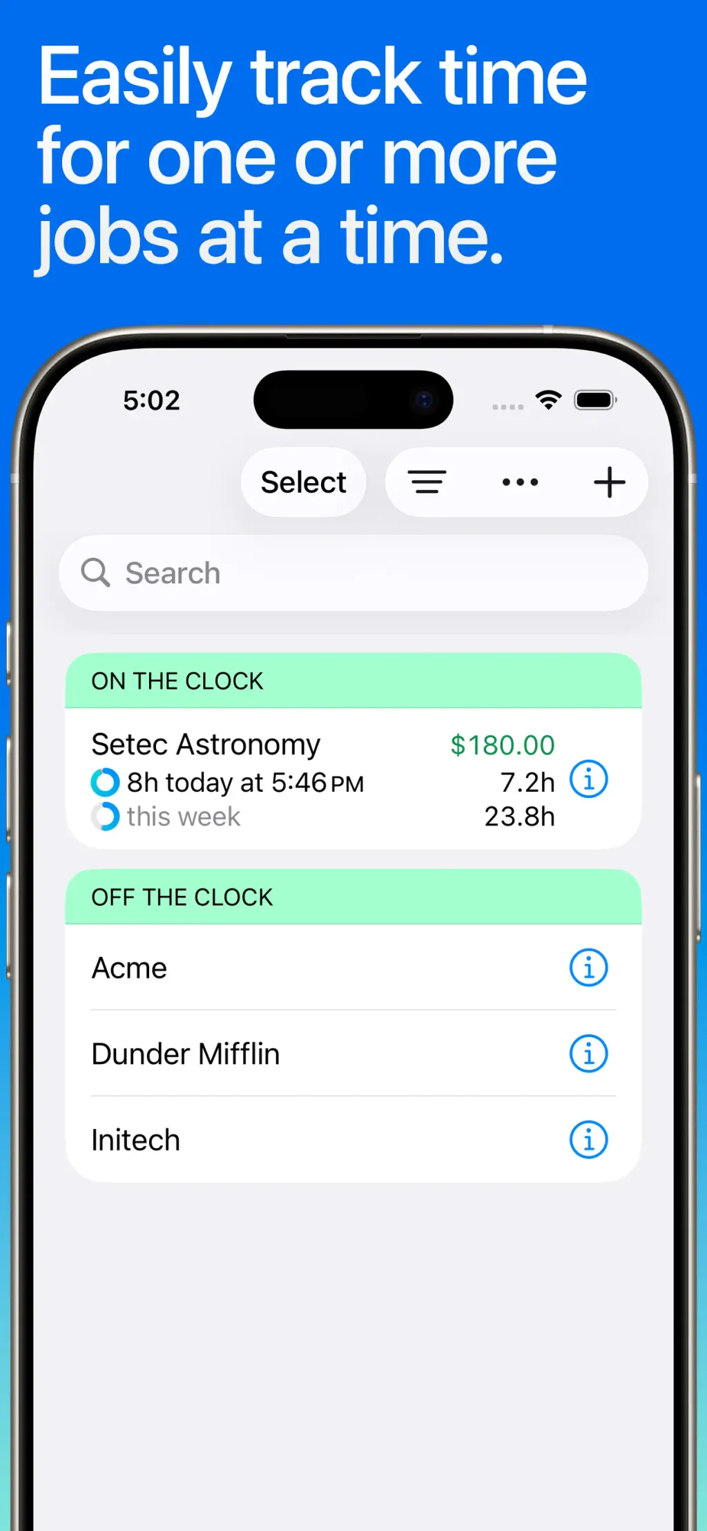 Hours Tracker: Time Tracking App Store screenshot 9