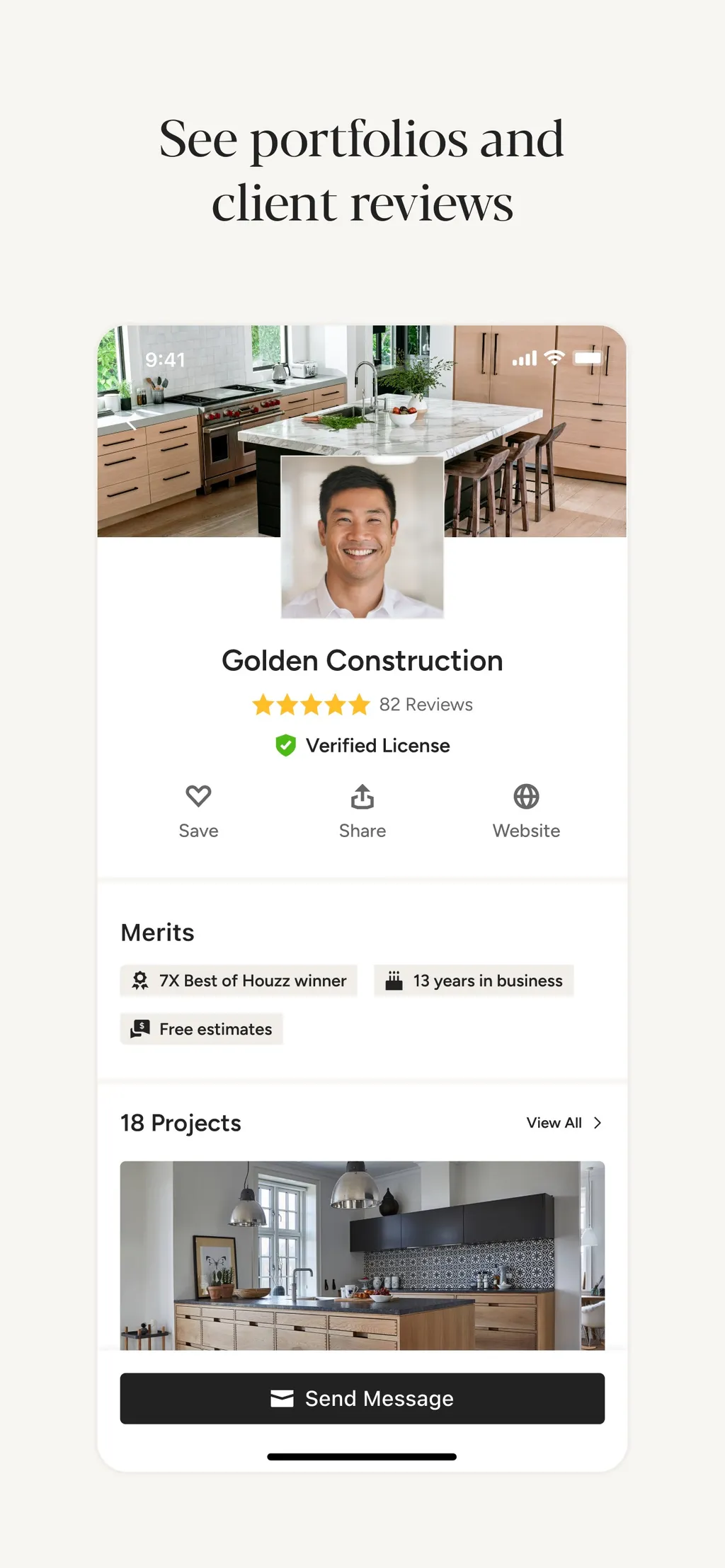 Houzz - Home Design & Remodel App Store screenshot 4