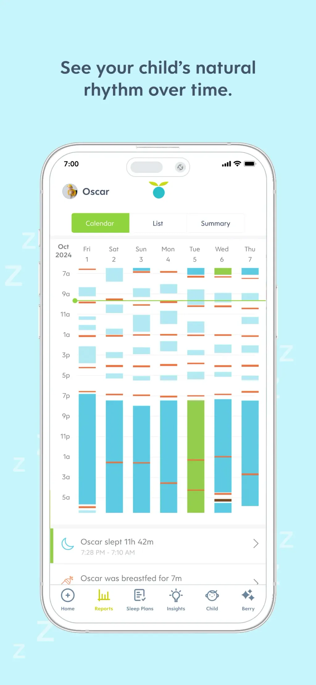 Huckleberry: Baby & Child App Store screenshot 7