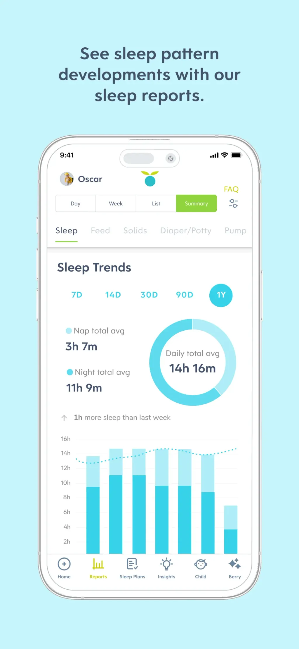 Huckleberry: Baby & Child App Store screenshot 9