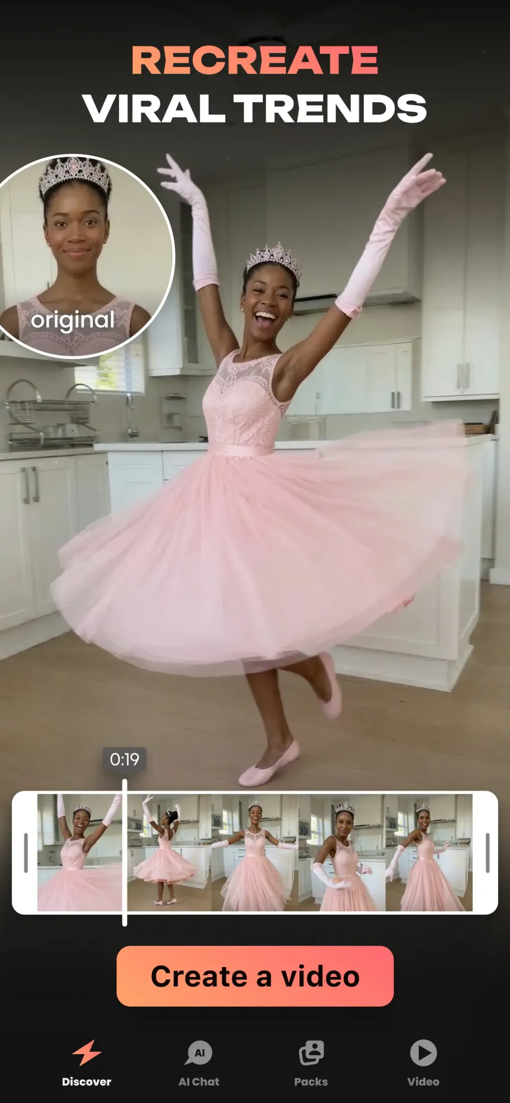 Hula AI: Trend Video Generator App Store screenshot 2