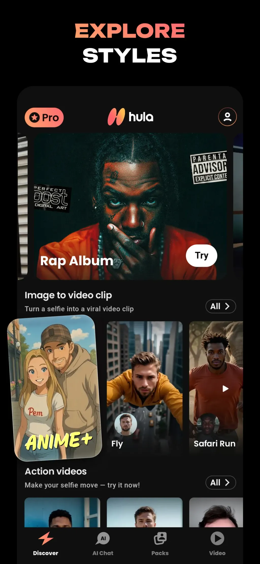 Hula AI: Trend Video Generator App Store screenshot 8