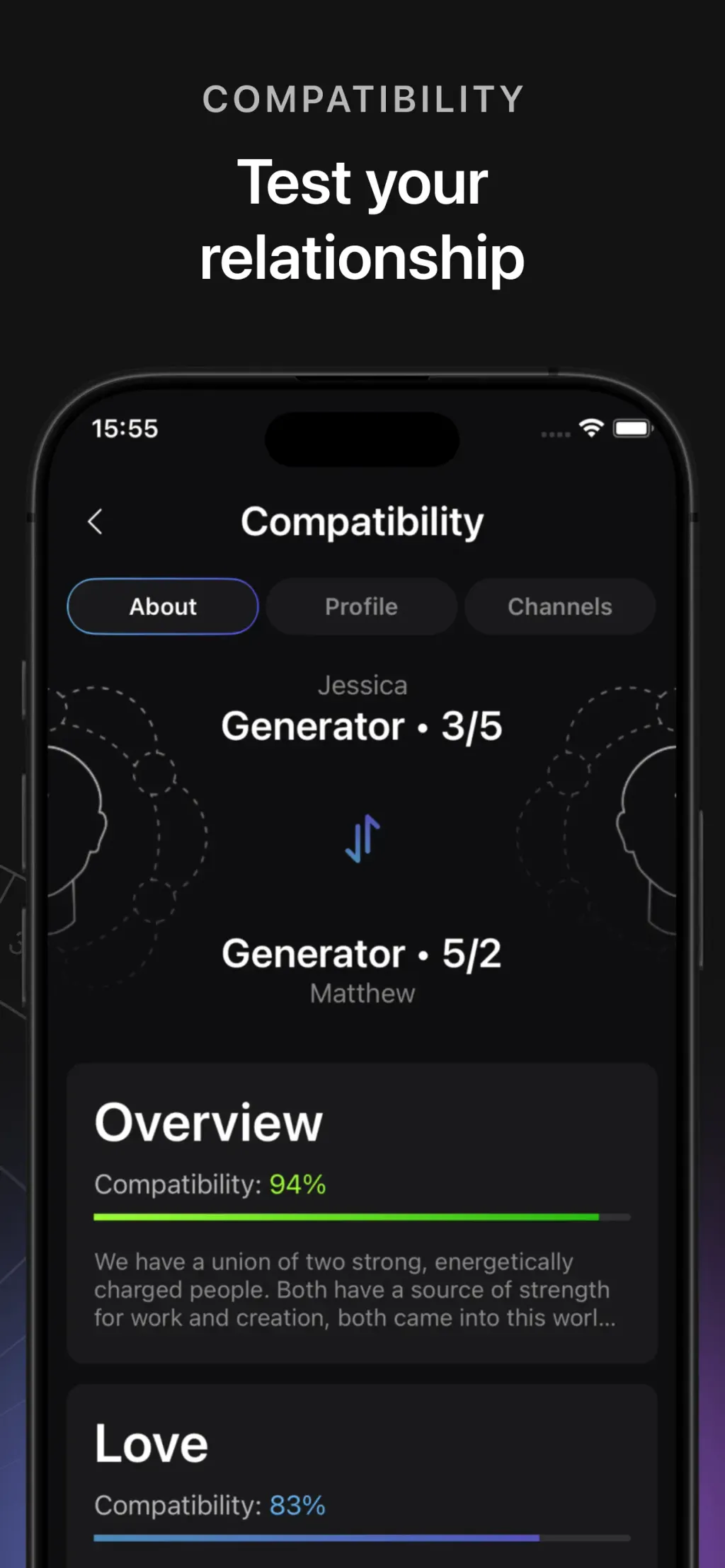 Human Design: HD Birth Chart App Store screenshot 3