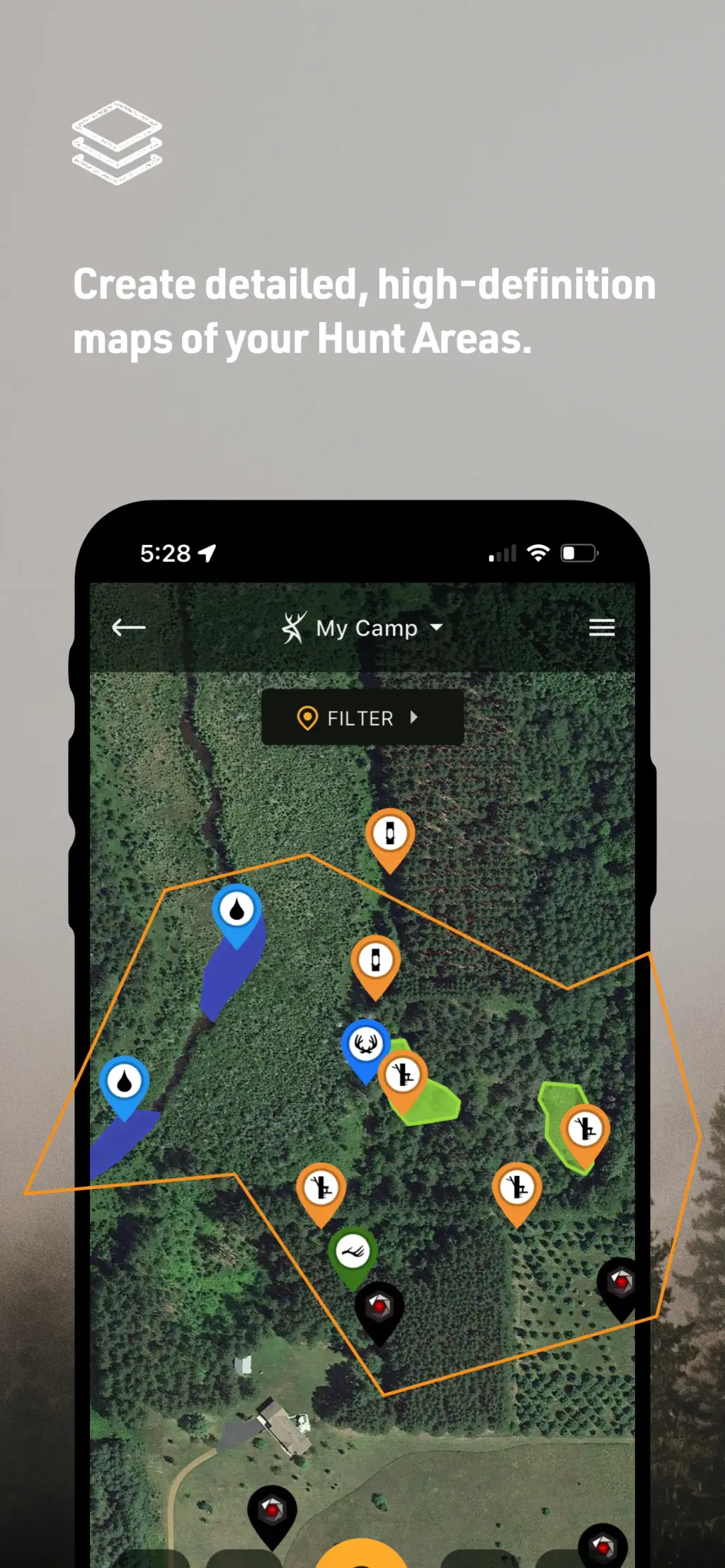 HuntStand: GPS Maps & Tools screenshot 1