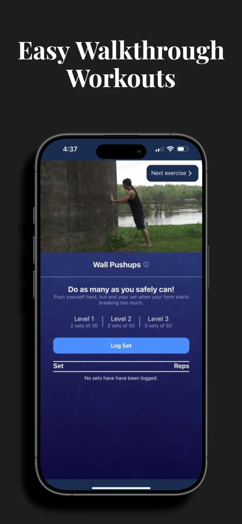 Hybrid Calisthenics App Store screenshot 4