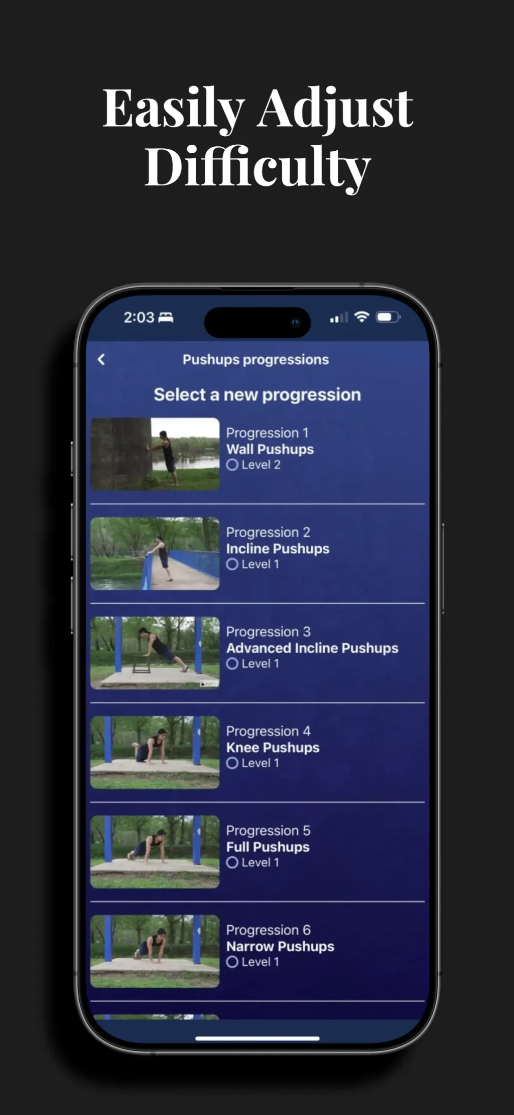 Hybrid Calisthenics App Store screenshot 7