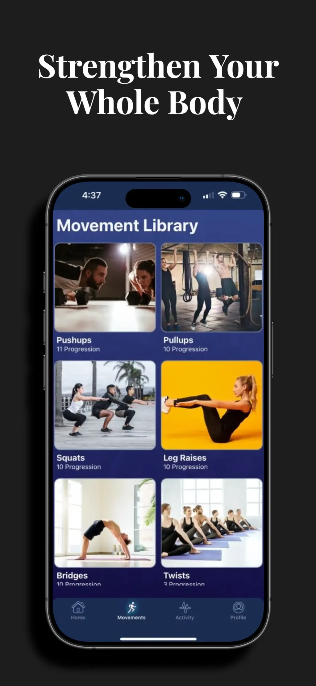 Hybrid Calisthenics App Store screenshot 8
